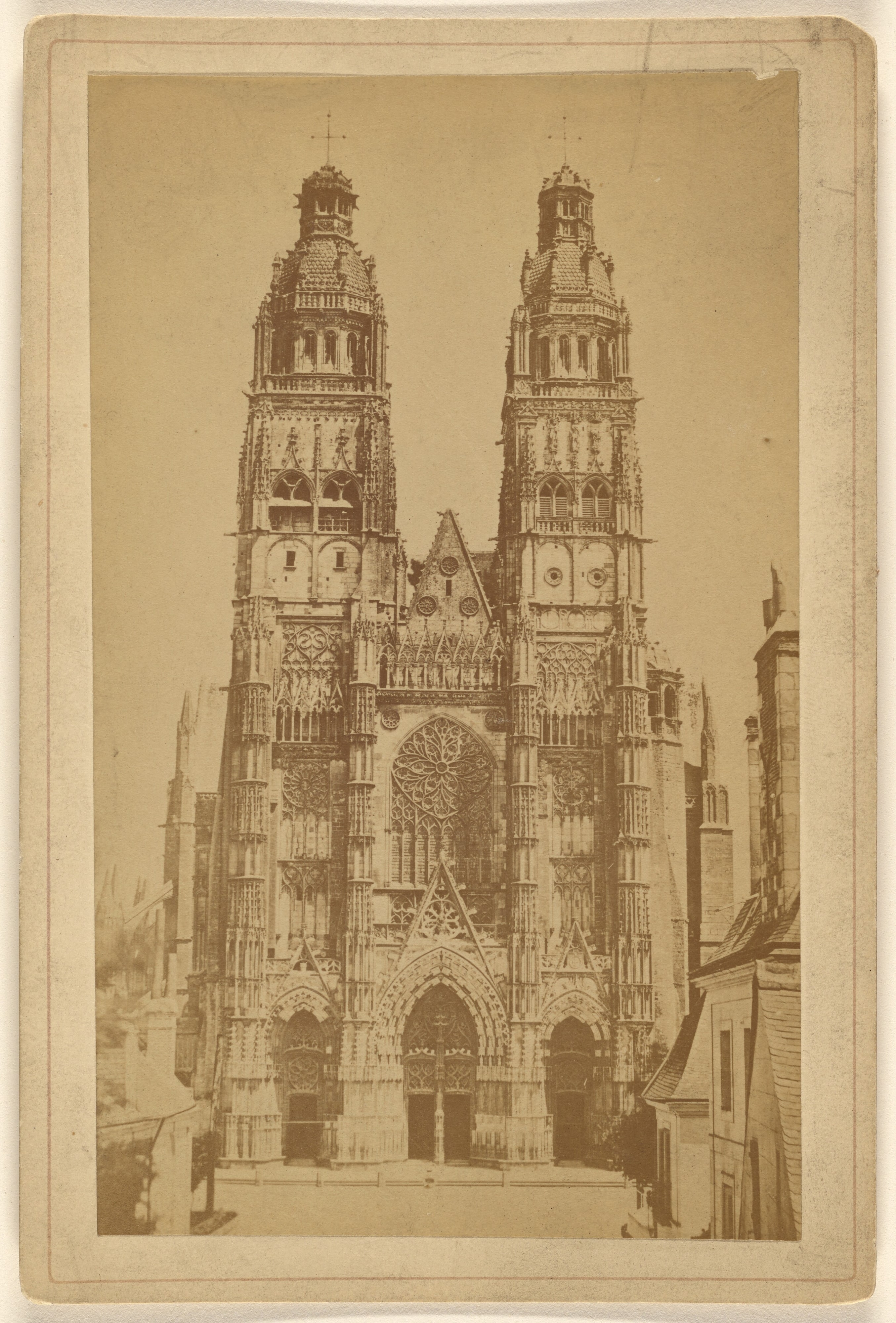 [Cathedral at Tours, France]