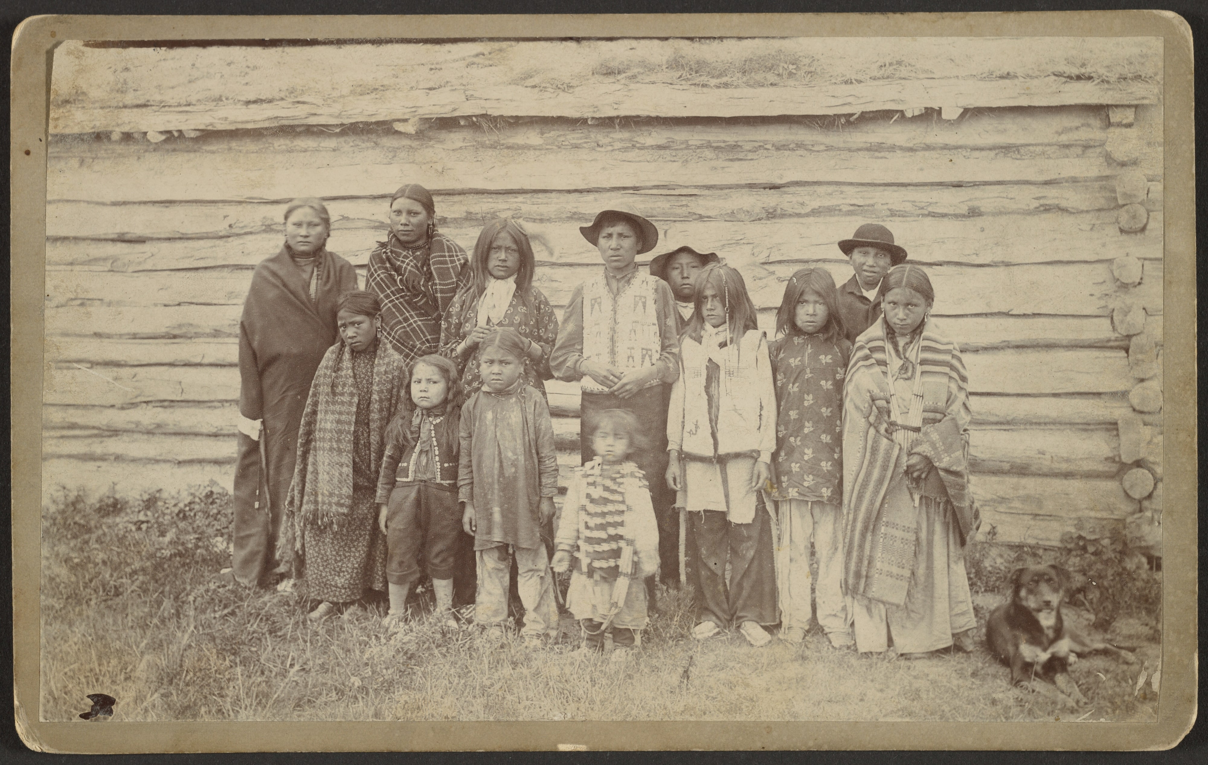 [Group of Native American Children]