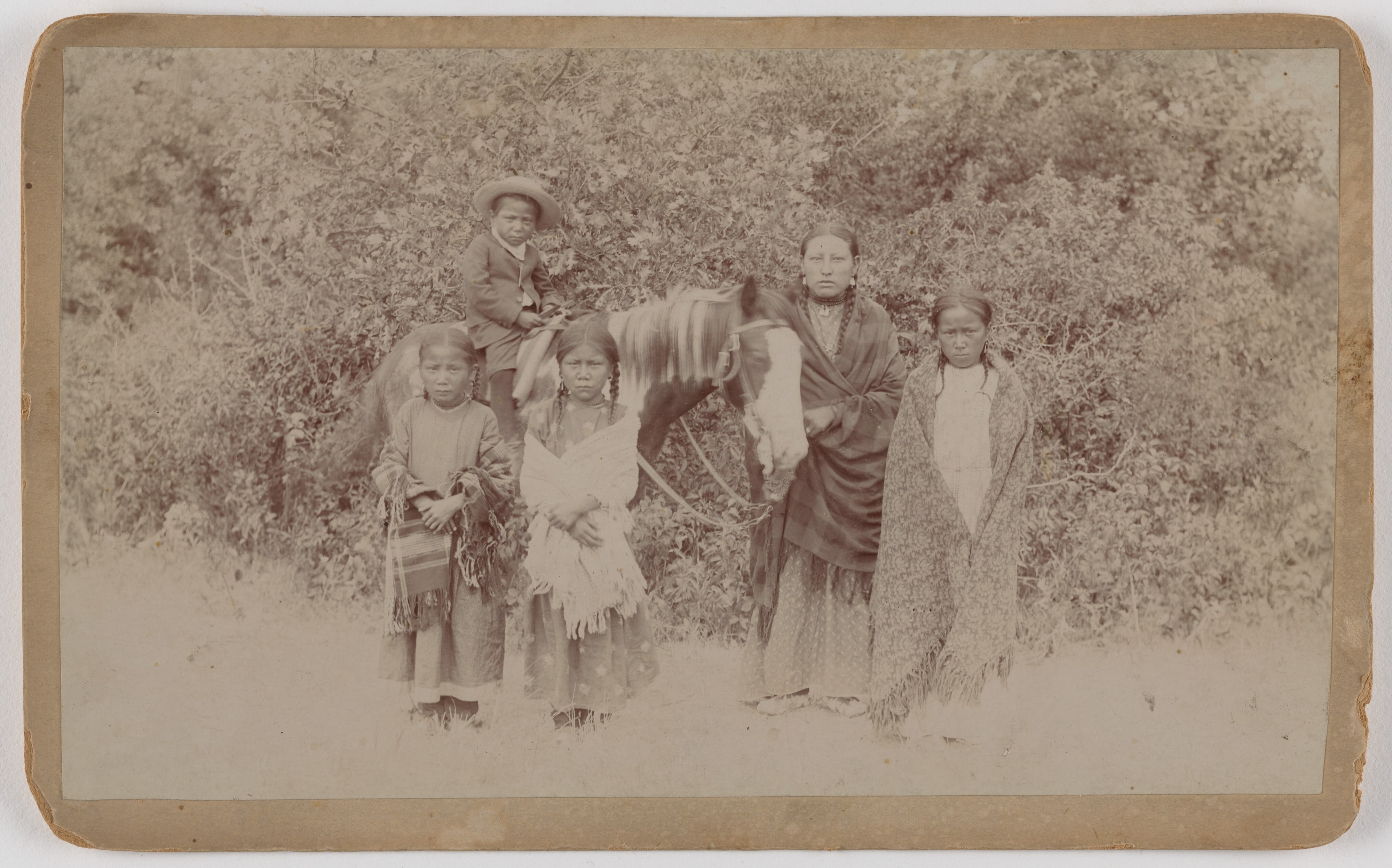 Sioux Children, who have attended school and learned the ways of white man.