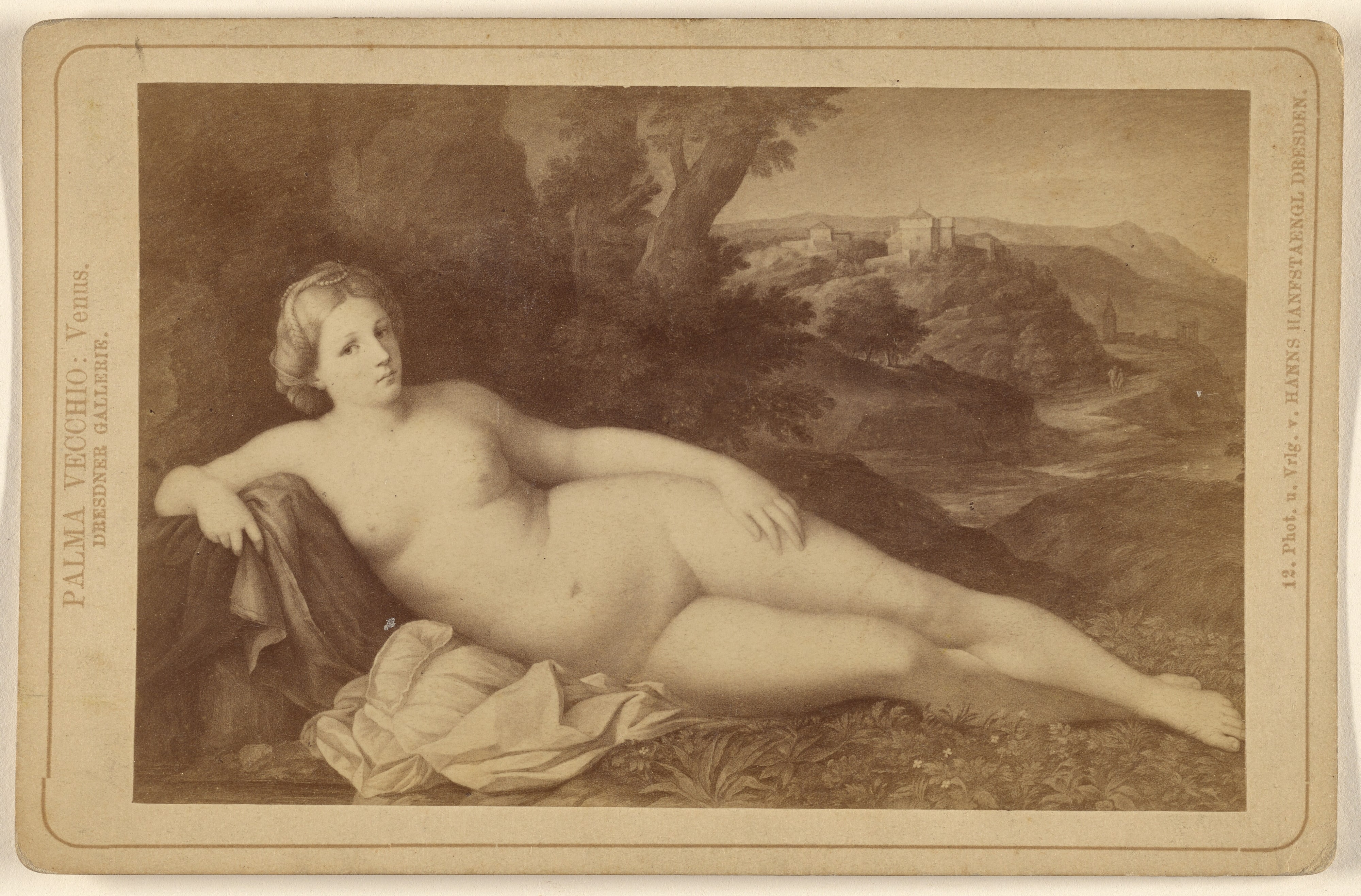 Palma Vecchio: Venus. Dresdner Gallerie.