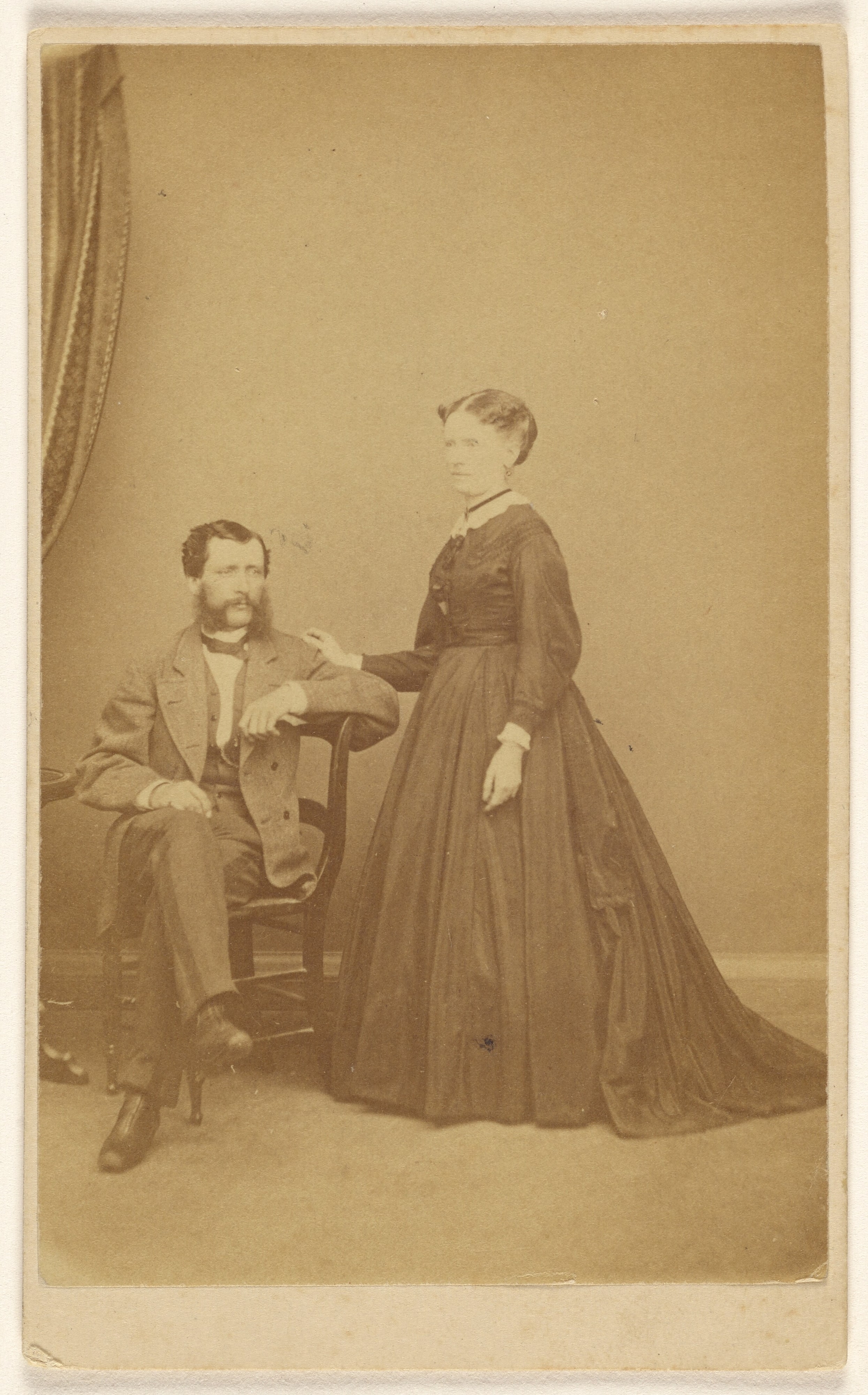 Henry & Corneil Creigton nee Rhorbach. 1865.