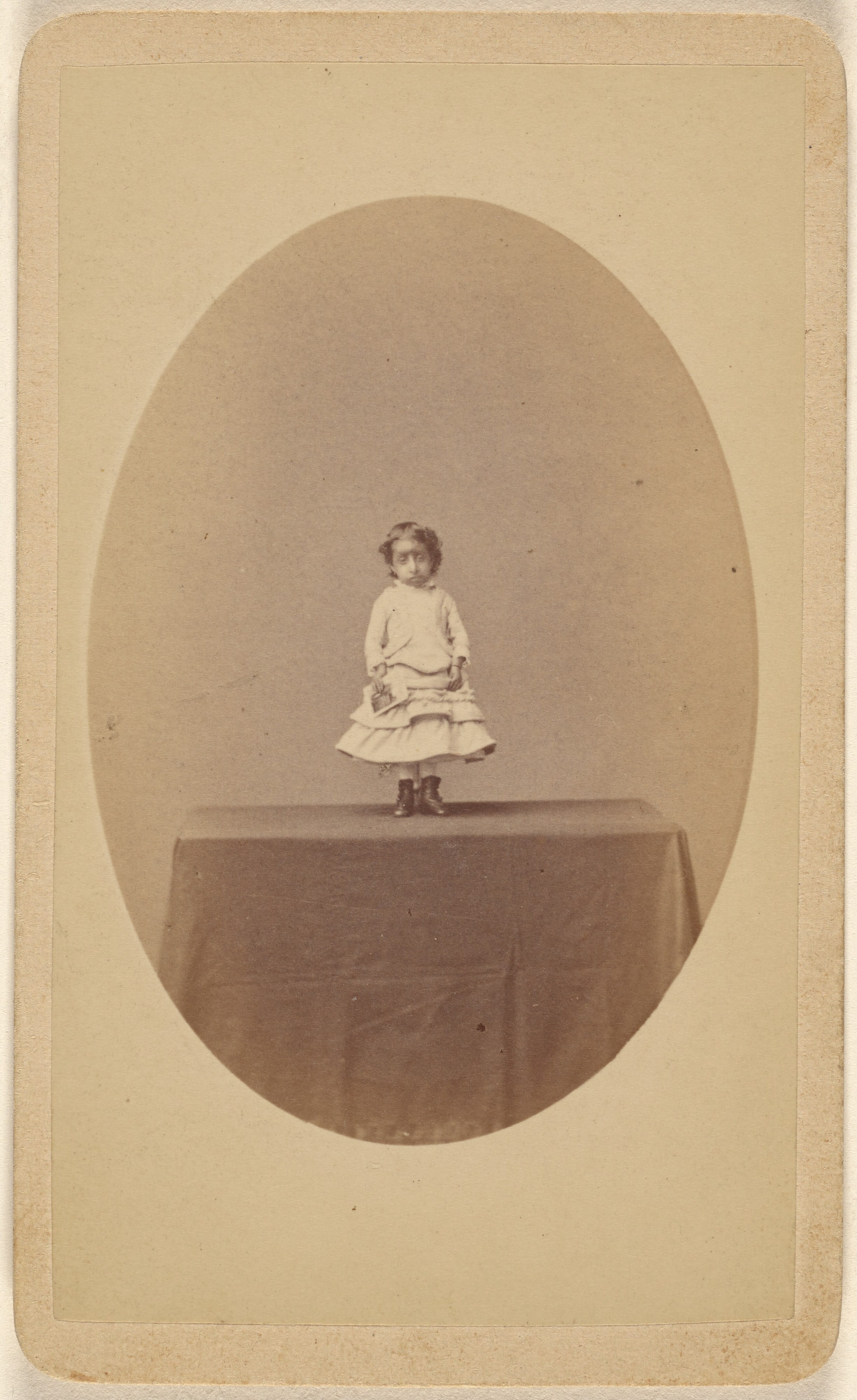 [Full-length portrait of Lucia Zarate, Mexican Midget]