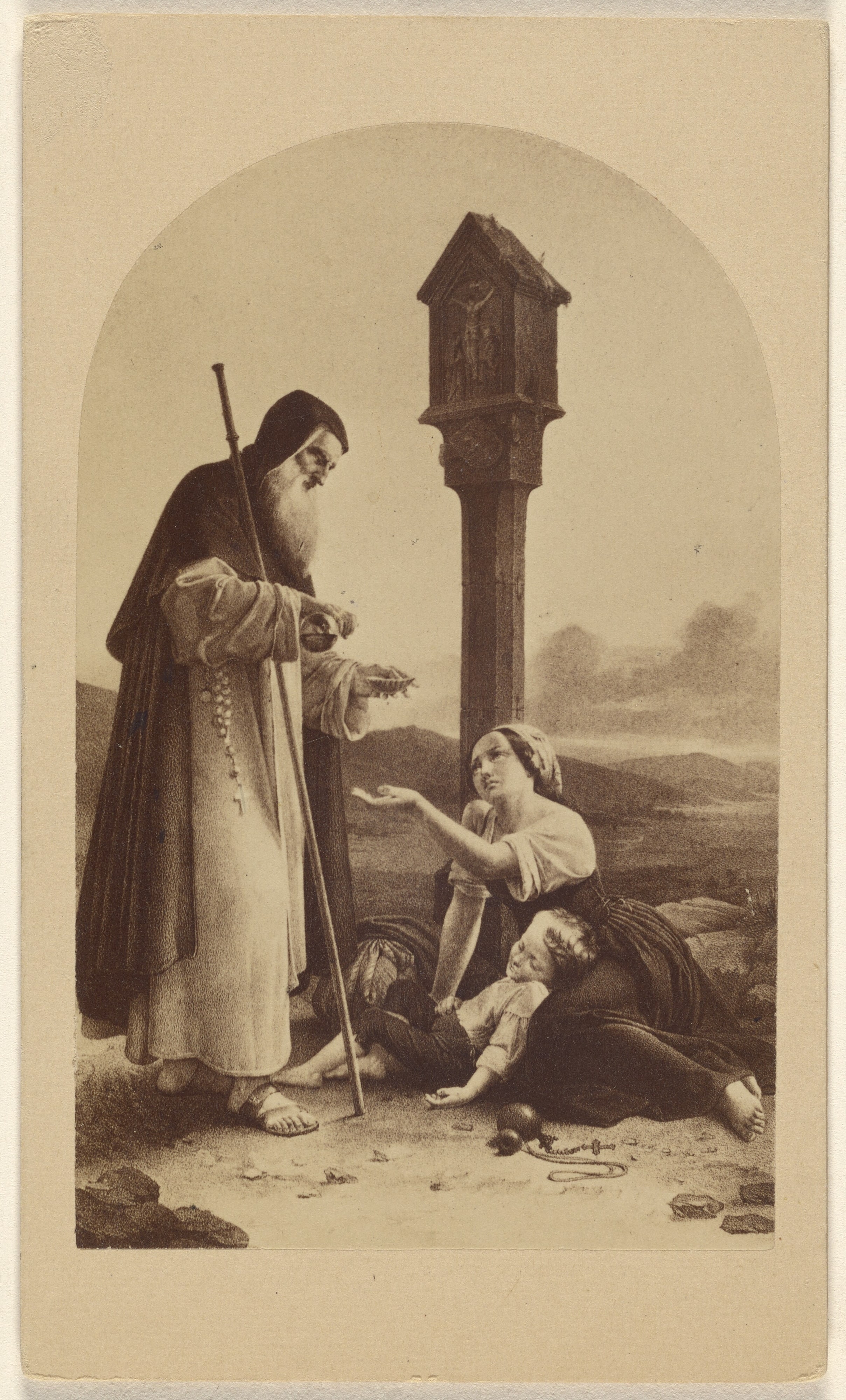 Daege: Der wohlthatige/The Charitable Monk.