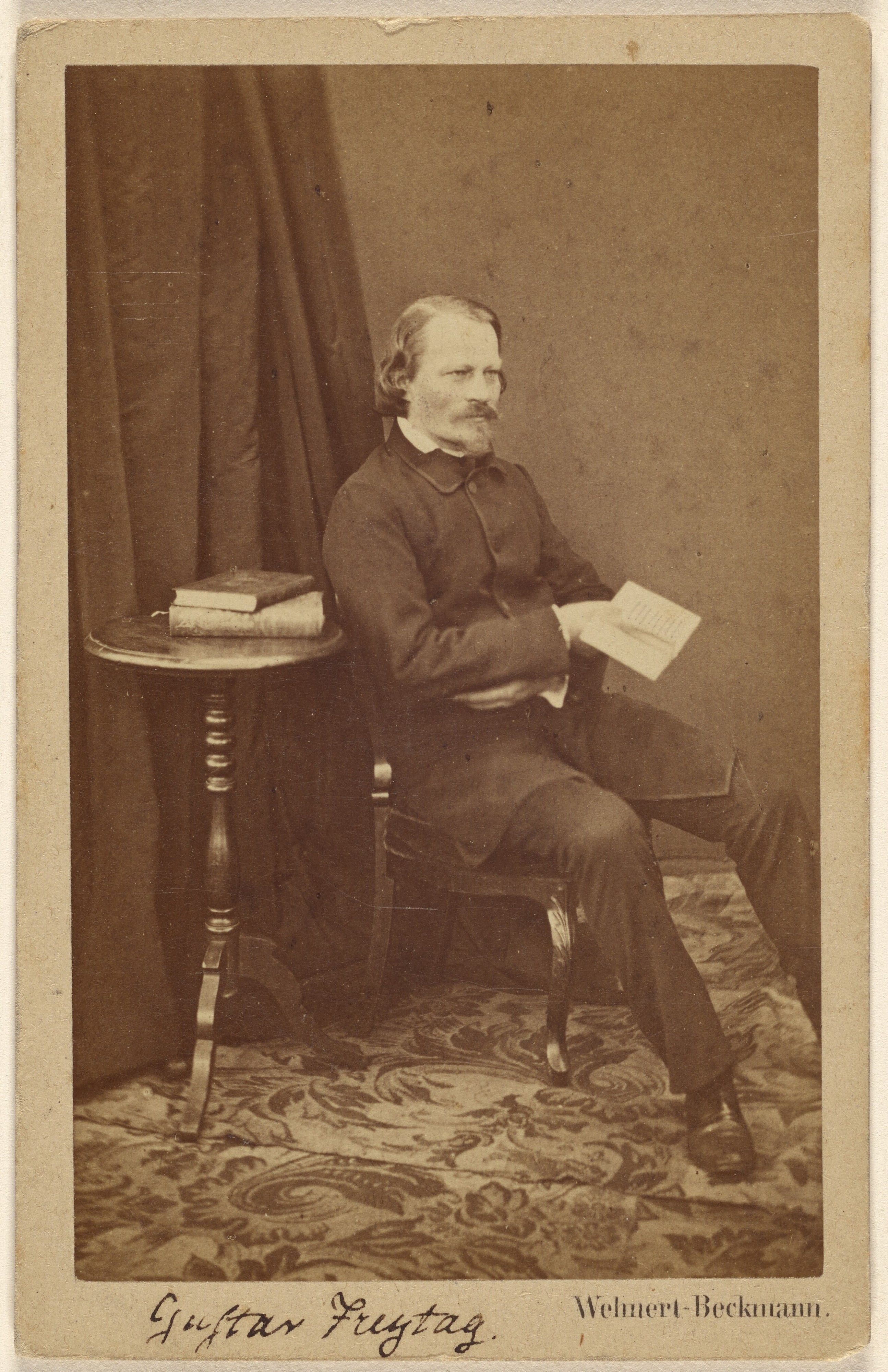 Gustav Freytag [German novelist and playwright - "Soll und Haber", 1816 - 1895]