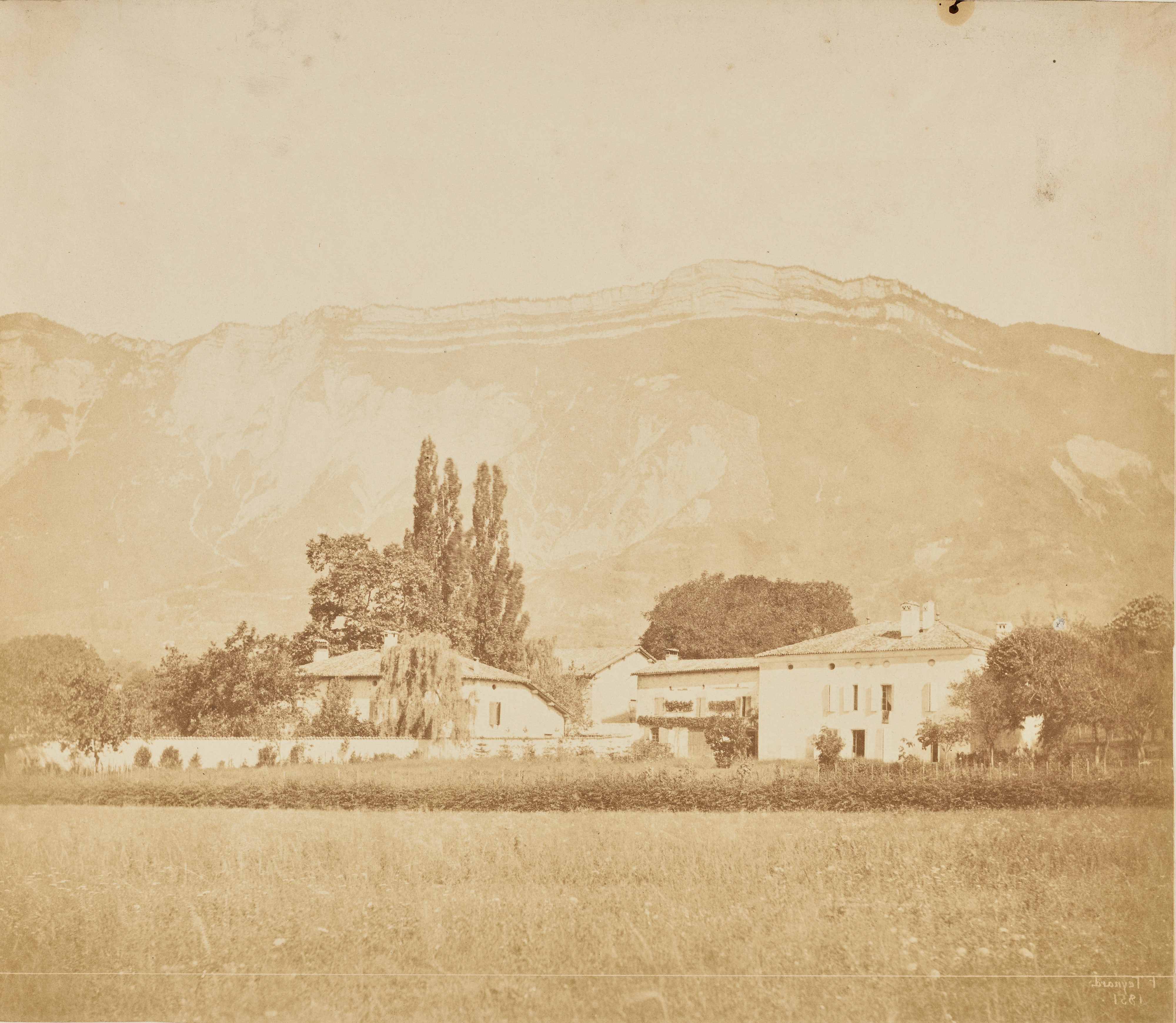 [View of Félix Teynard's Home]