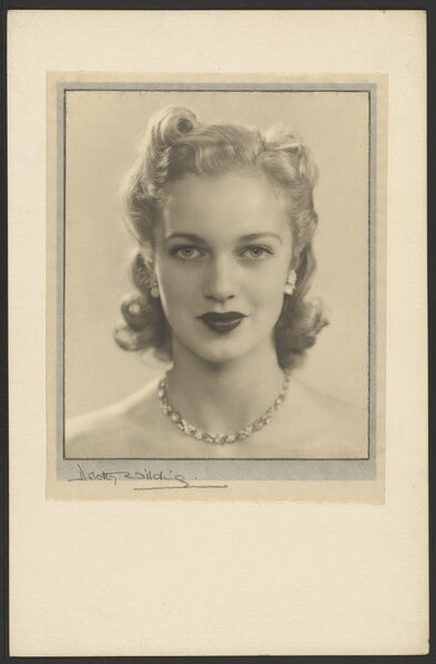 [Portrait of a woman]