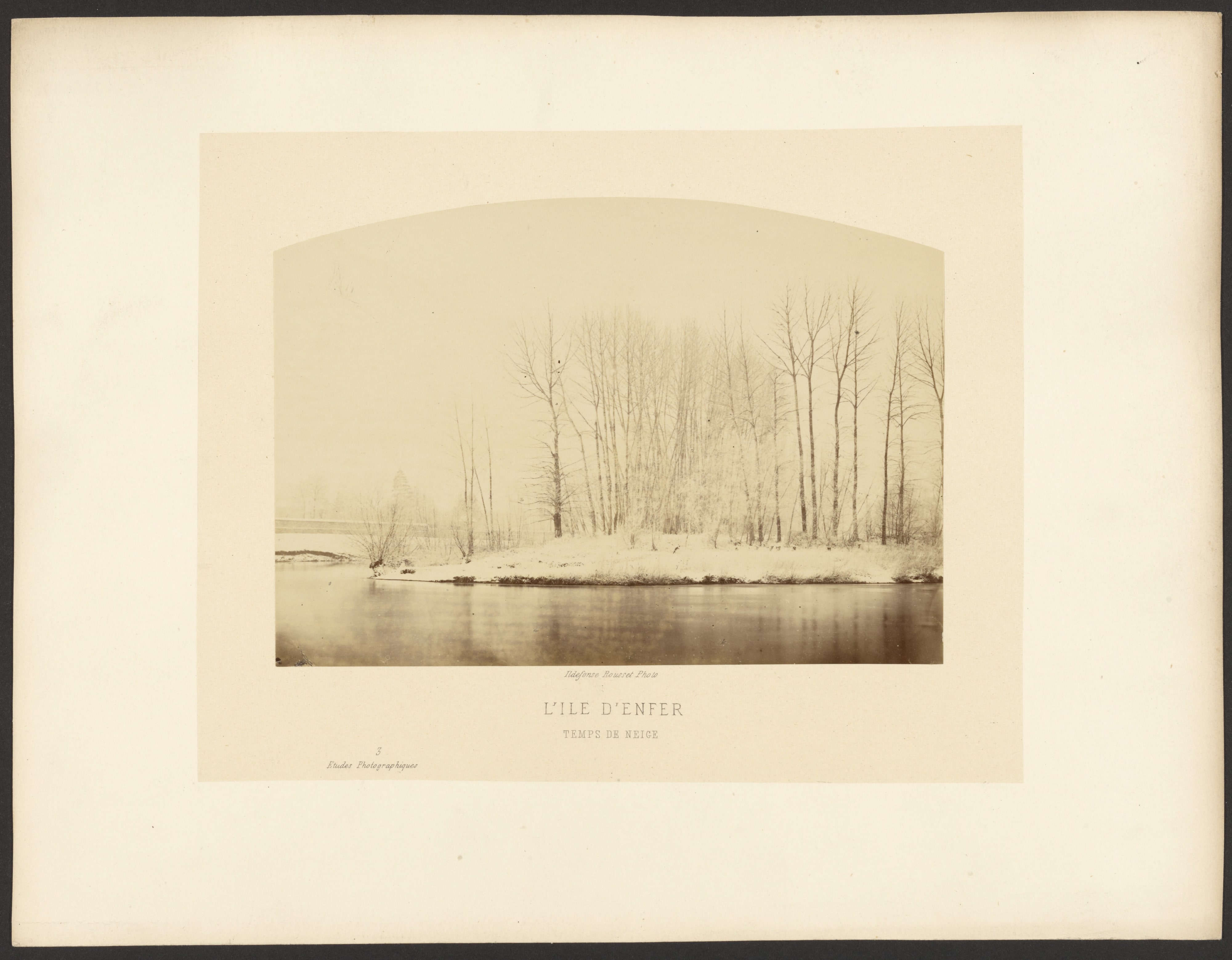 L'Ile d'Enfer, temps de neige