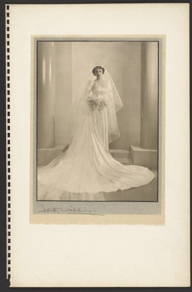 [Portrait of a bride]