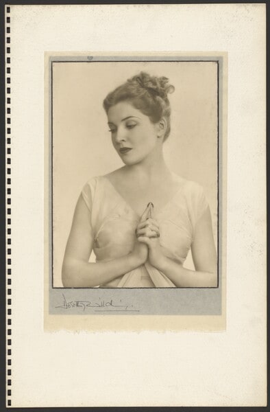 [Portrait of a woman]