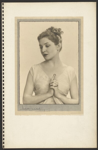[Portrait of a woman]