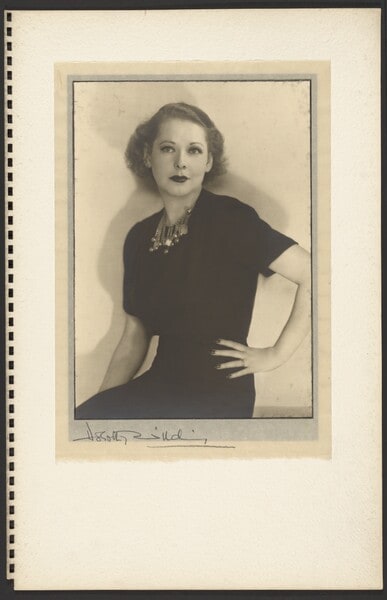 [Portrait of a woman]