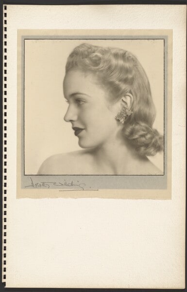 [Portrait of a woman]