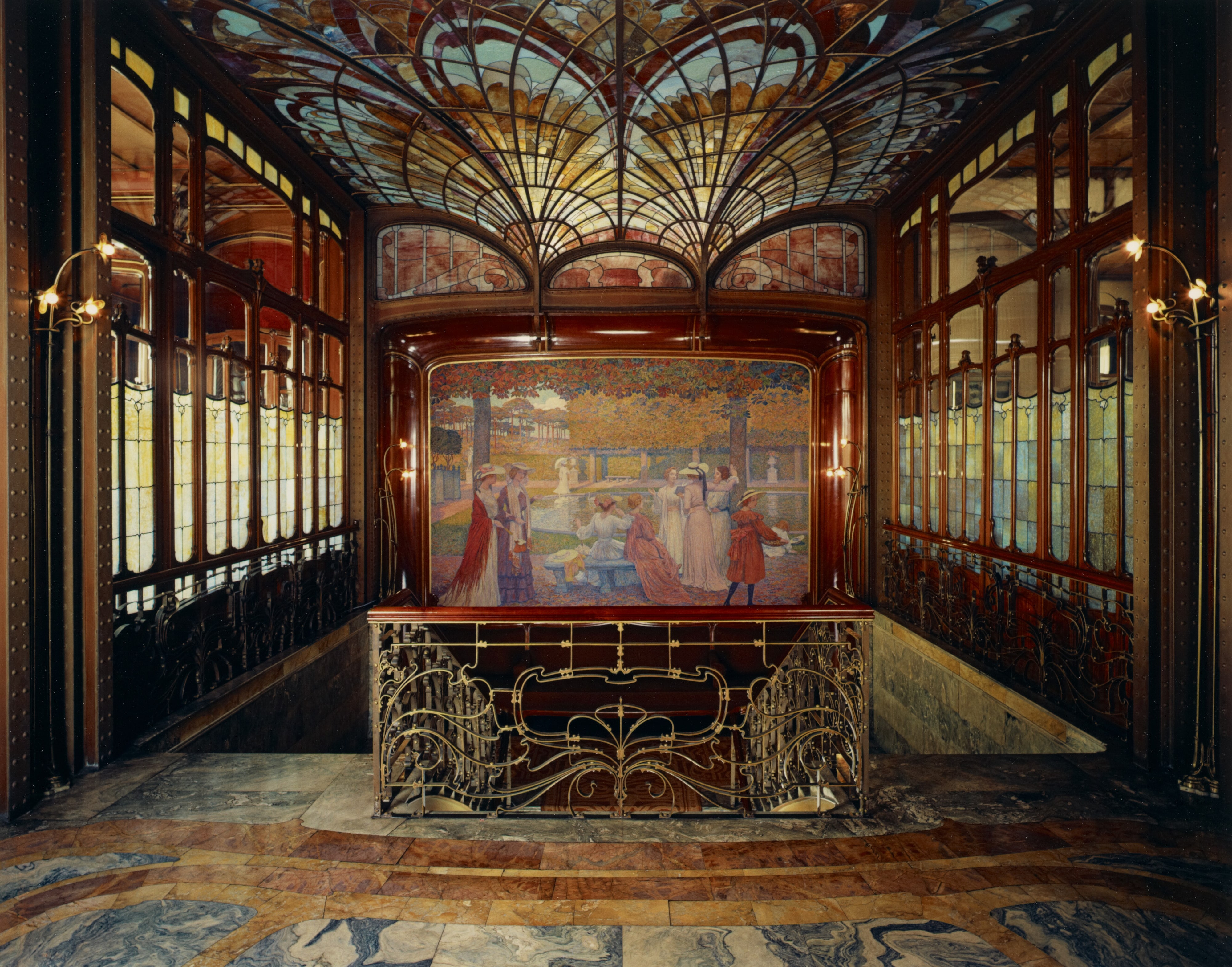 Maison Solvay, Hall