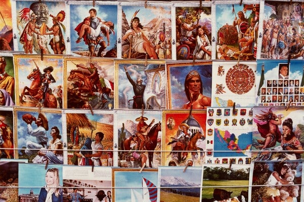 Heroic-Erotic History Posters, Mexico City