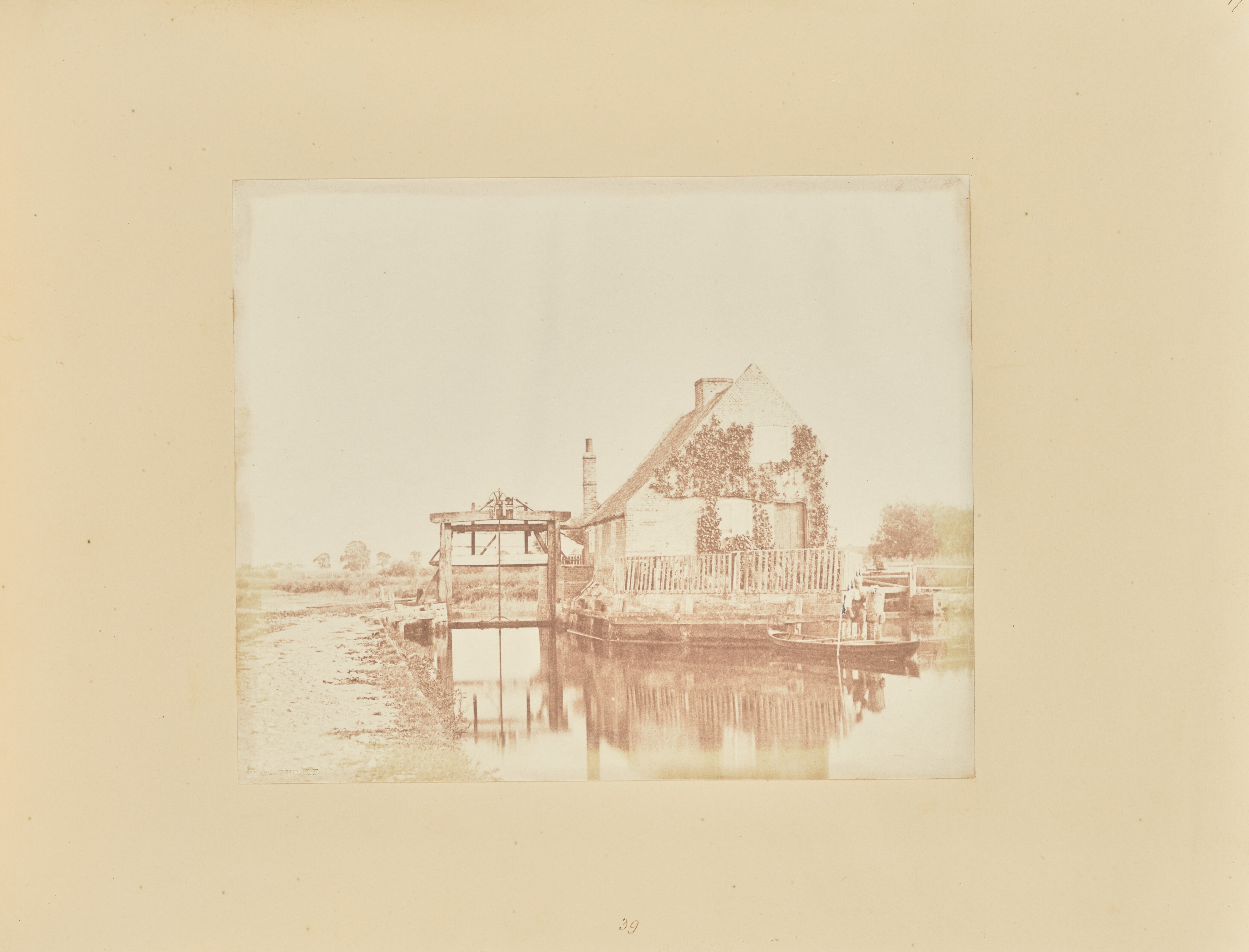 Sluice, at Orton