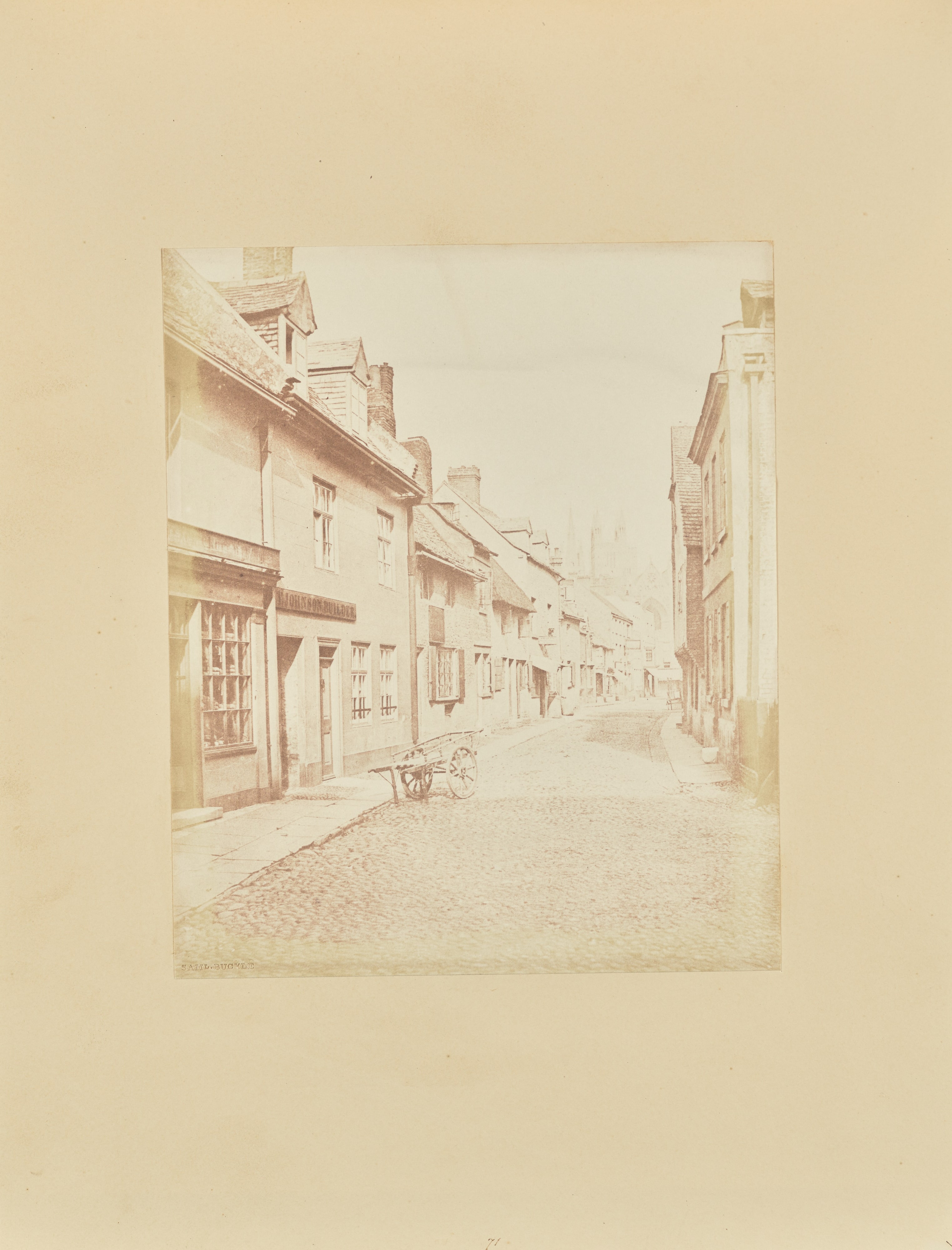 St. John's Street and Cathedral, Peterborough
