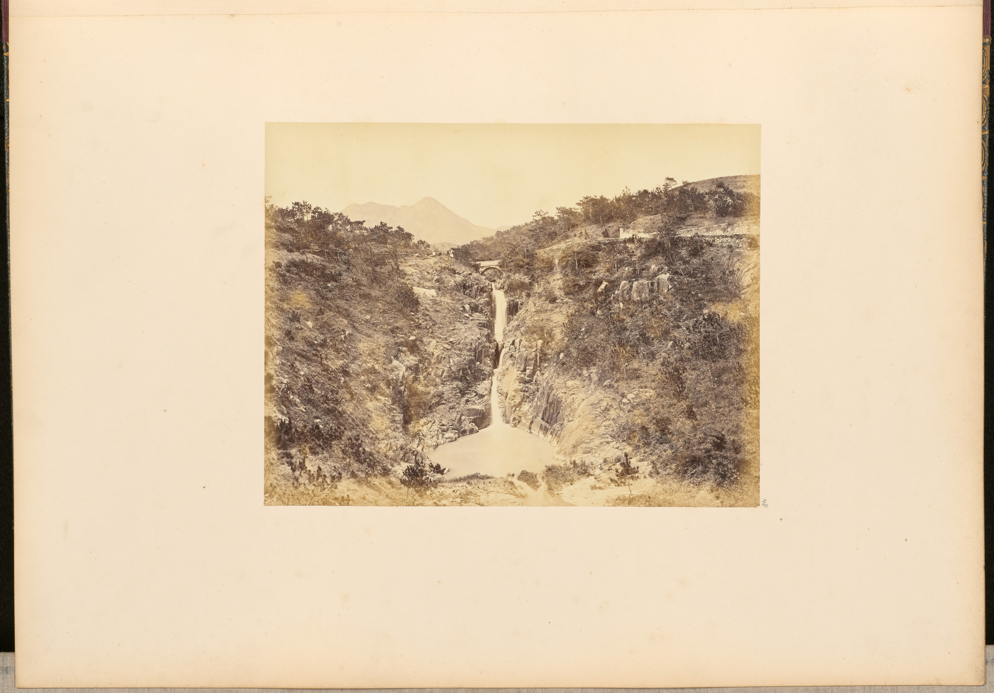[Waterfall at Pok Fu Lam, Hong Kong]