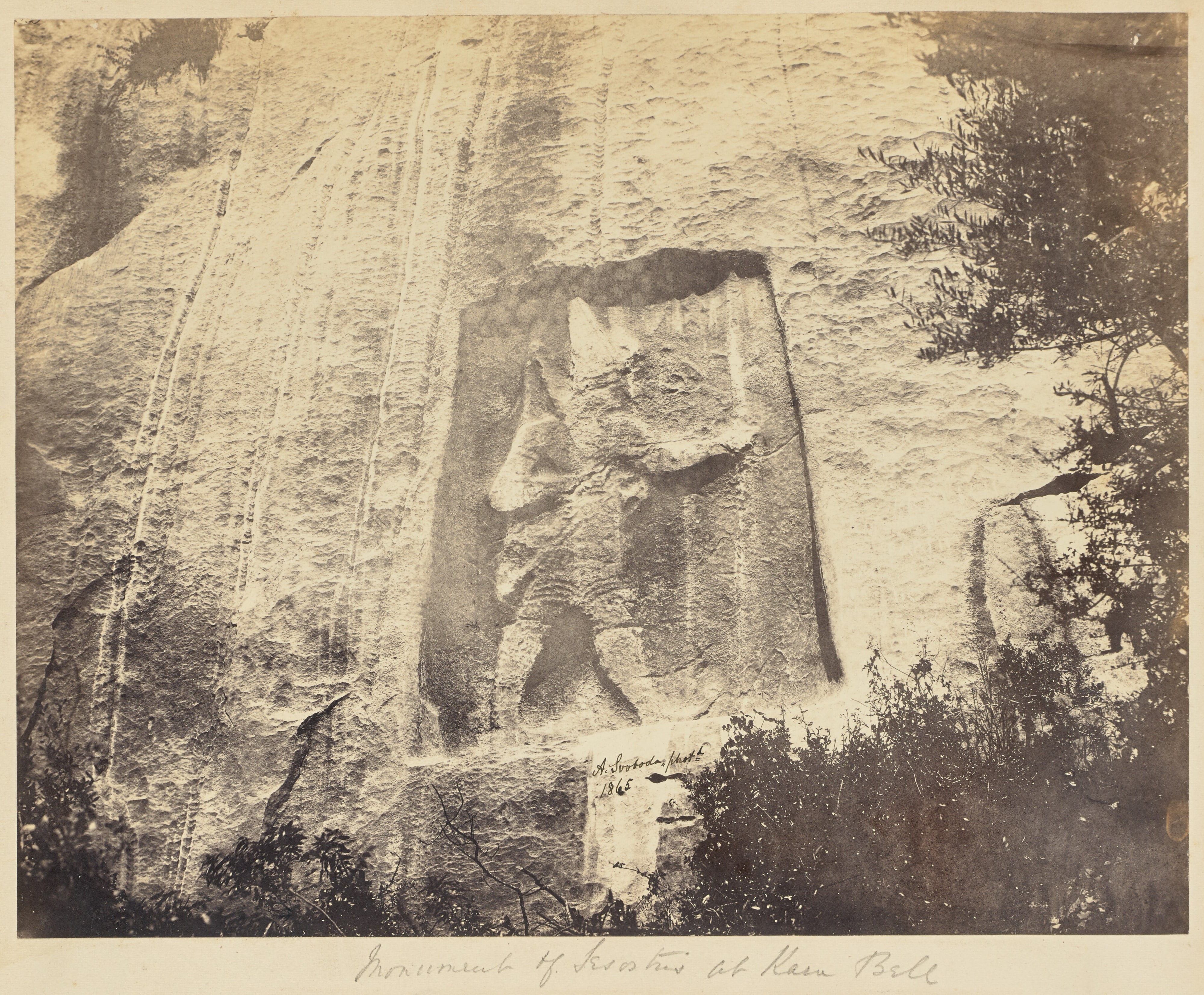 Monument of Sesostris at Kara - Bell