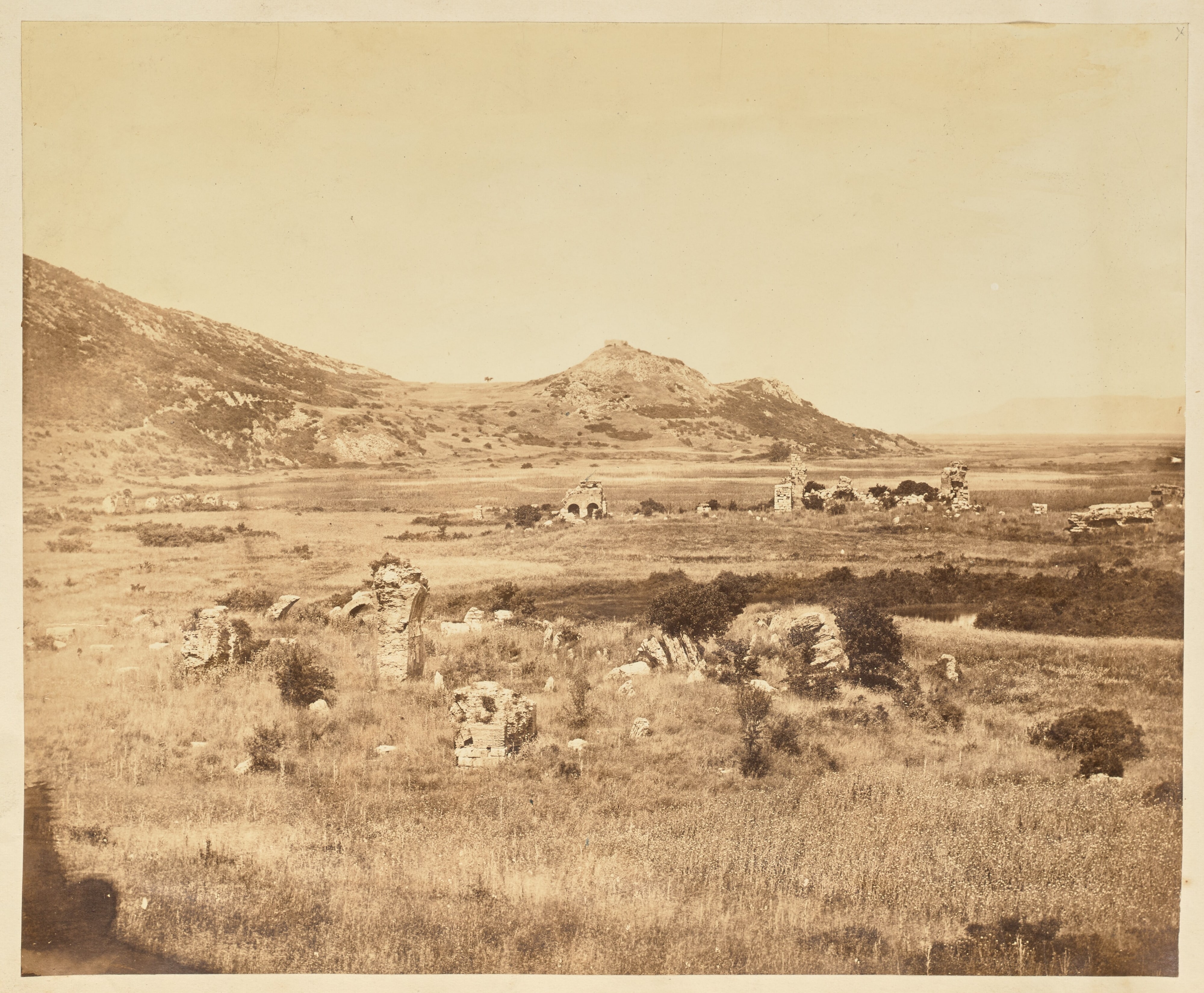 Ephesus. General View Looking towards Scala Nova, Saint Paul's Prison on the Hill, Site of the Temple of Diana