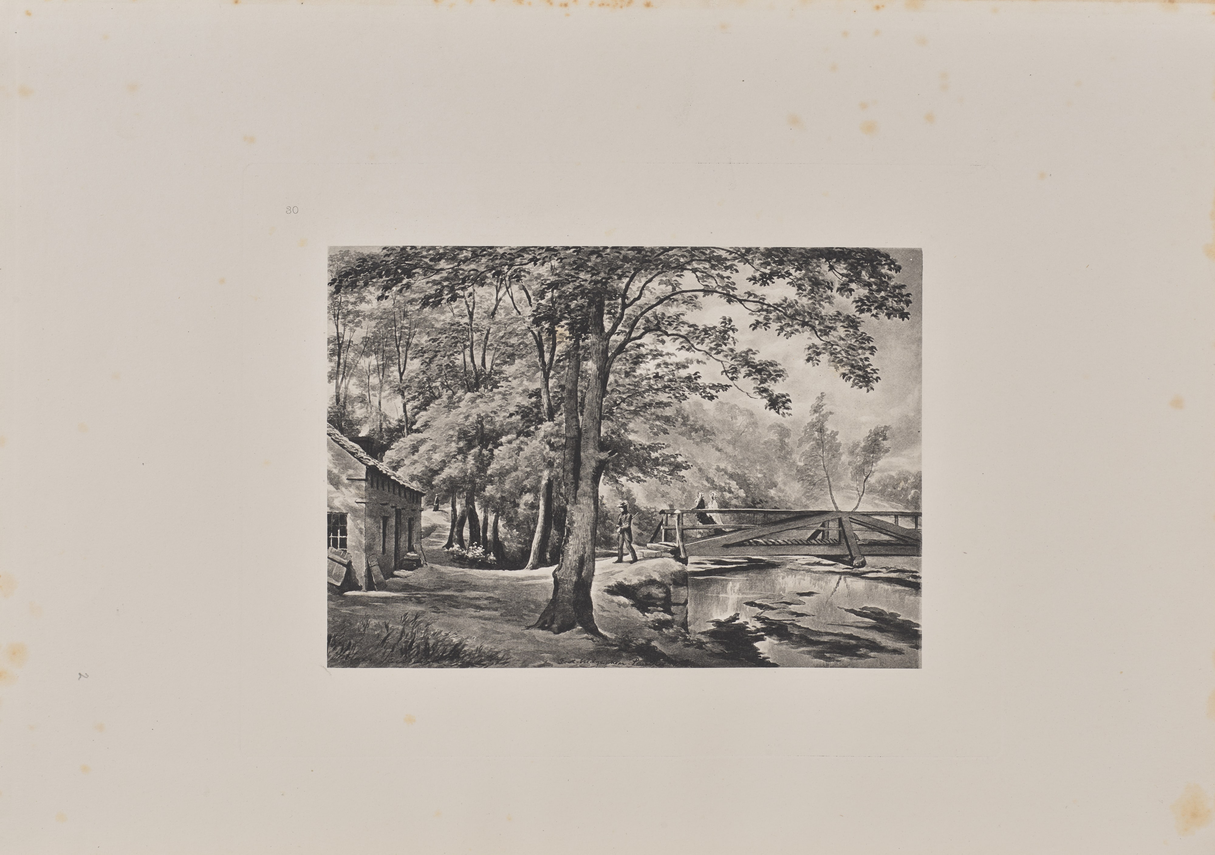 Foot-Bridge, near Pear-tree Well