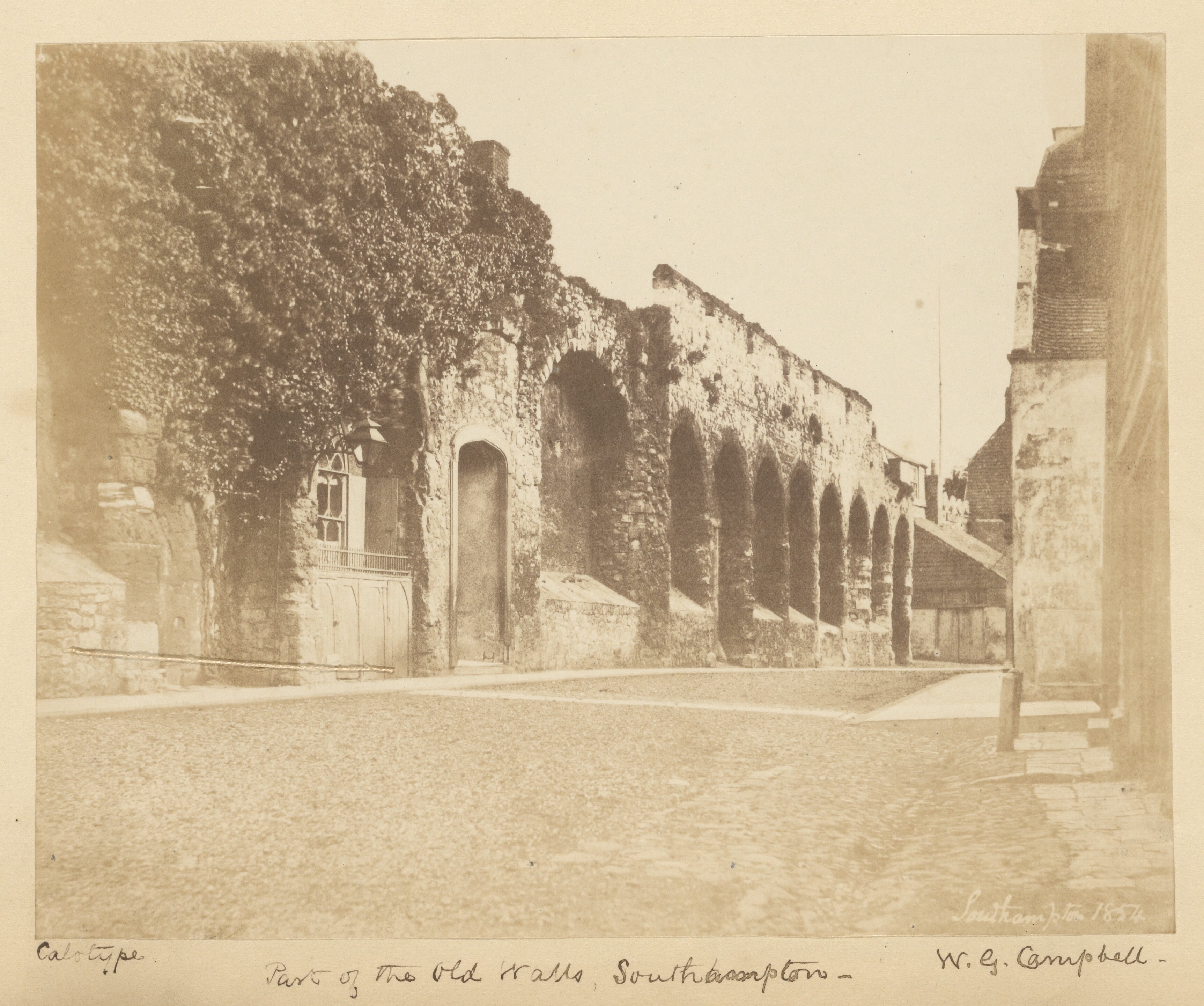 Part of the Old Walls, Southampton