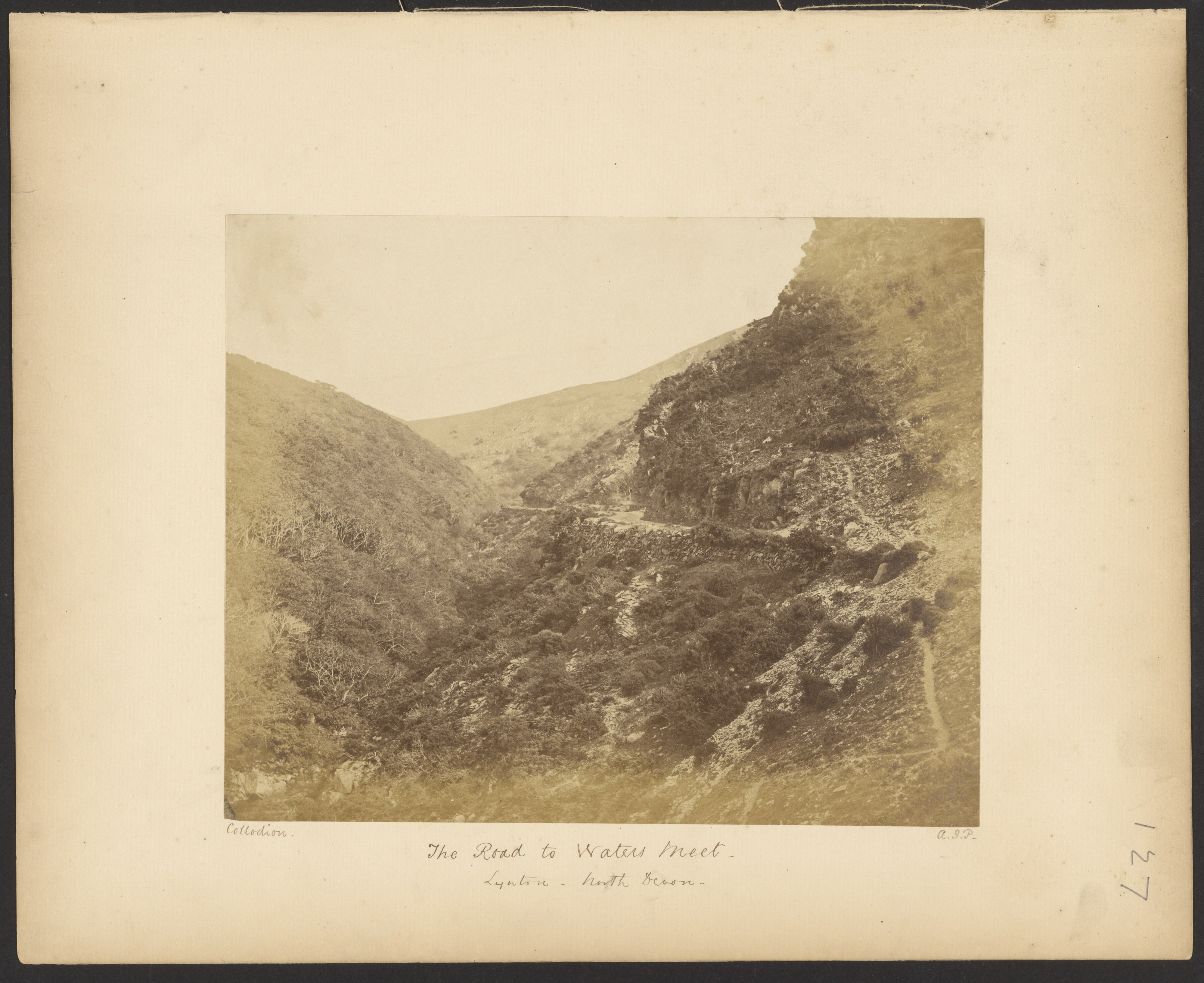 The Road to Watersmeet, Lynton, North Devon