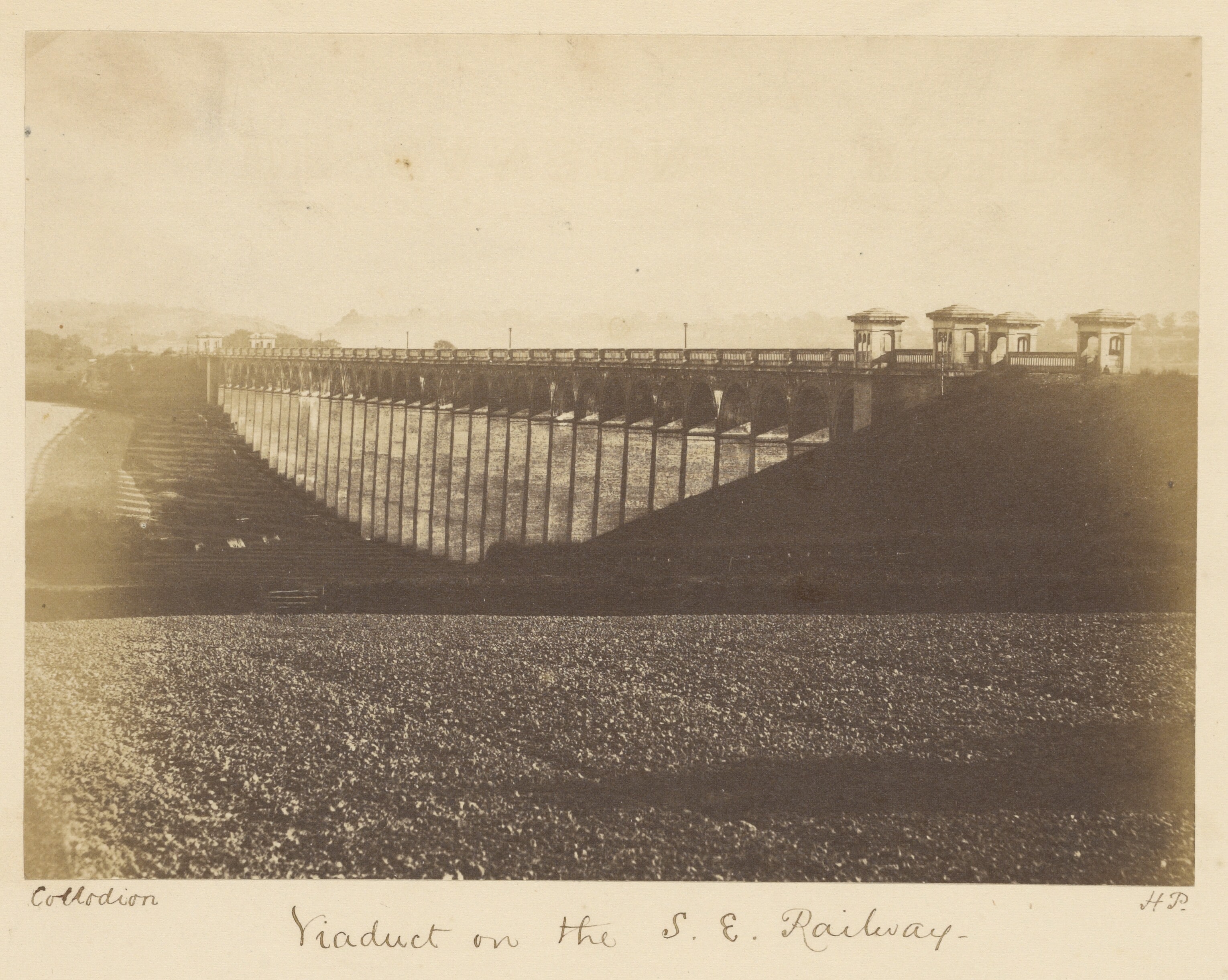 Viaduct on the S. E. Railway