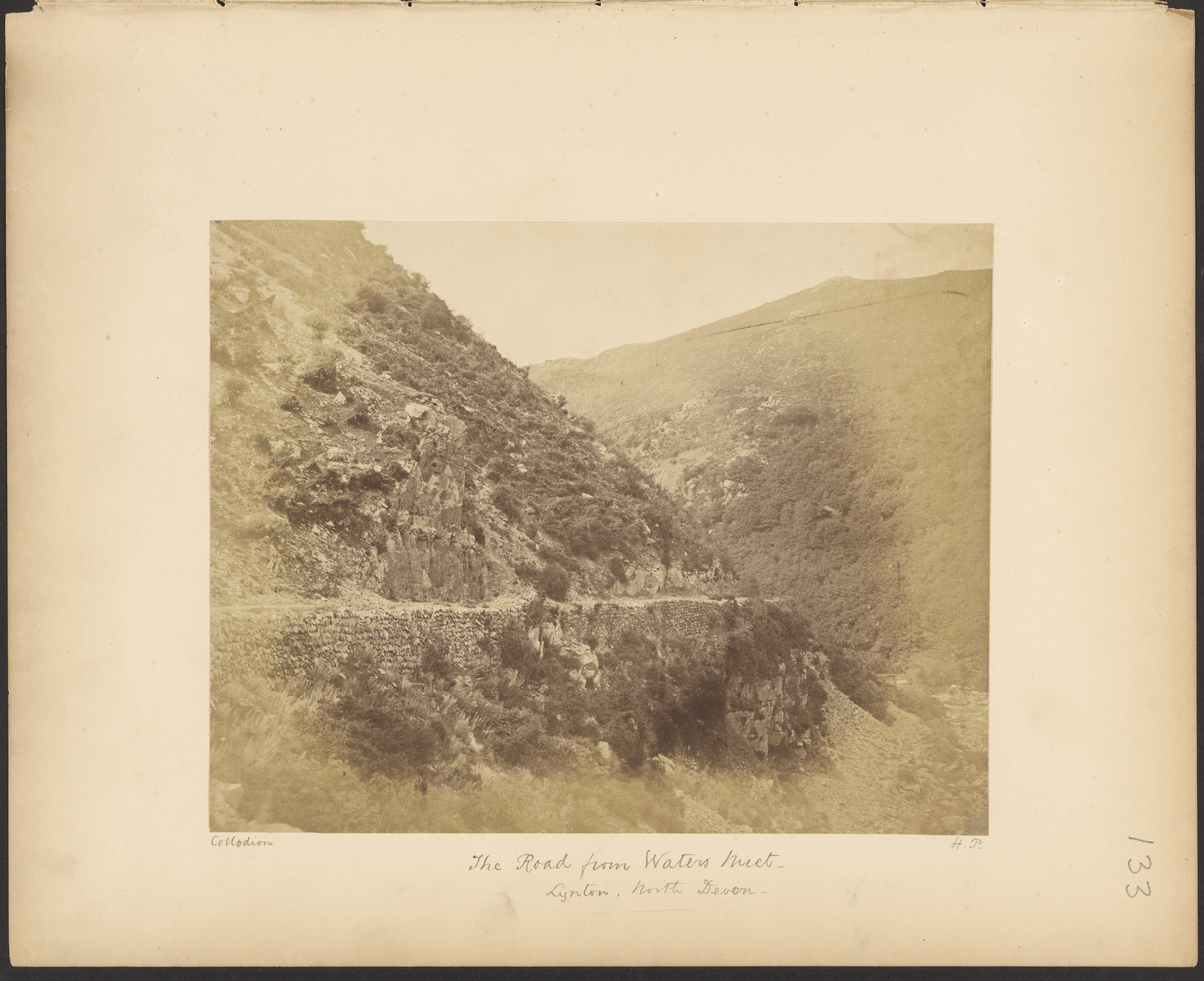 The Road from Watersmeet, Lynton, North Devon