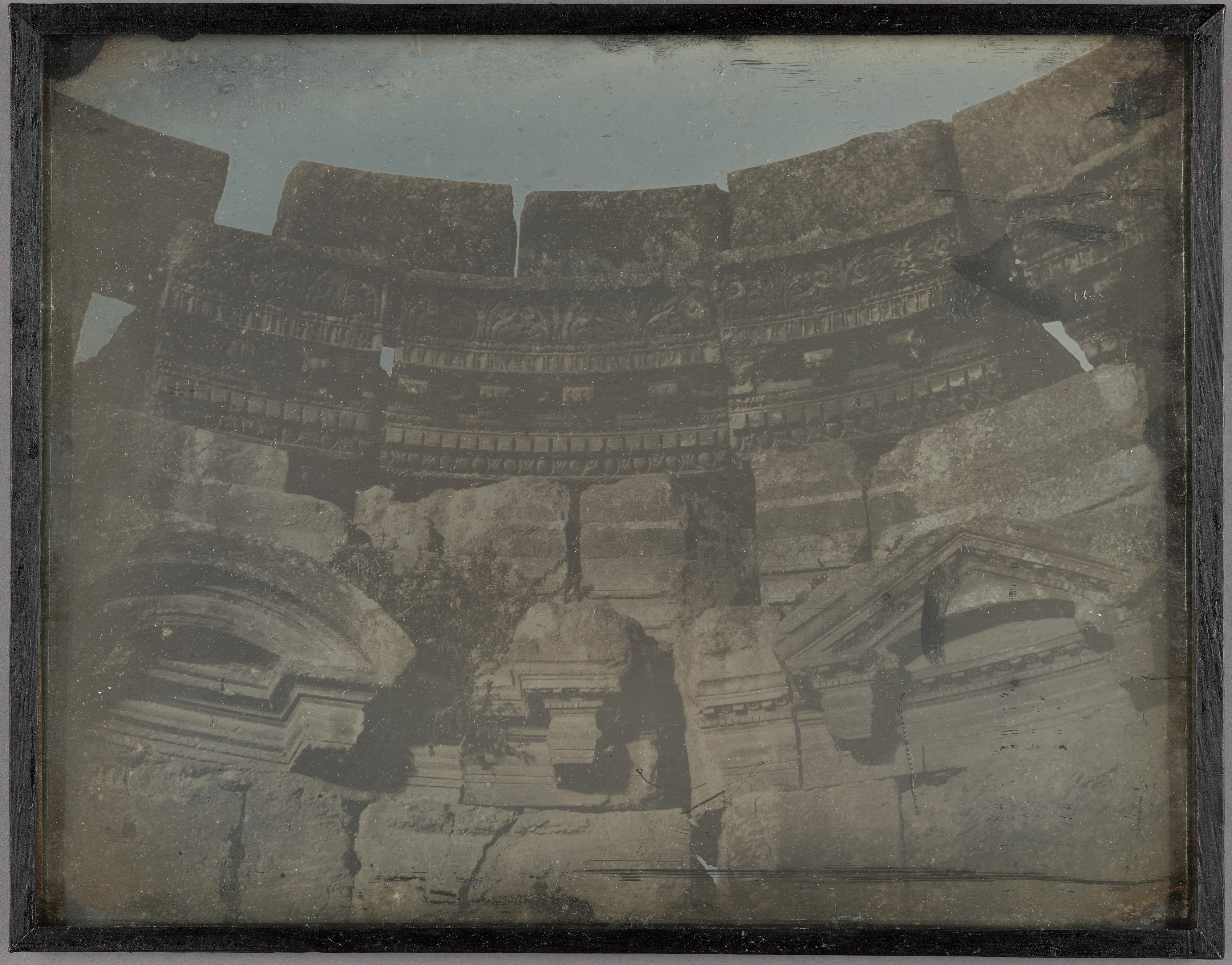 Interior of the Circular Temple, Baalbek