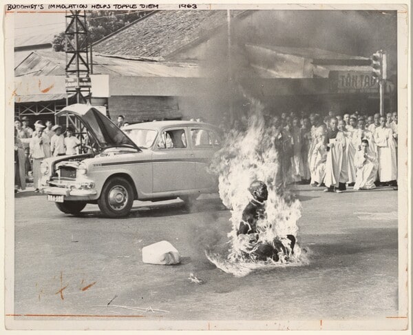 Self-Immolation of Thich Quang Duc, Saigon, South Vietnam