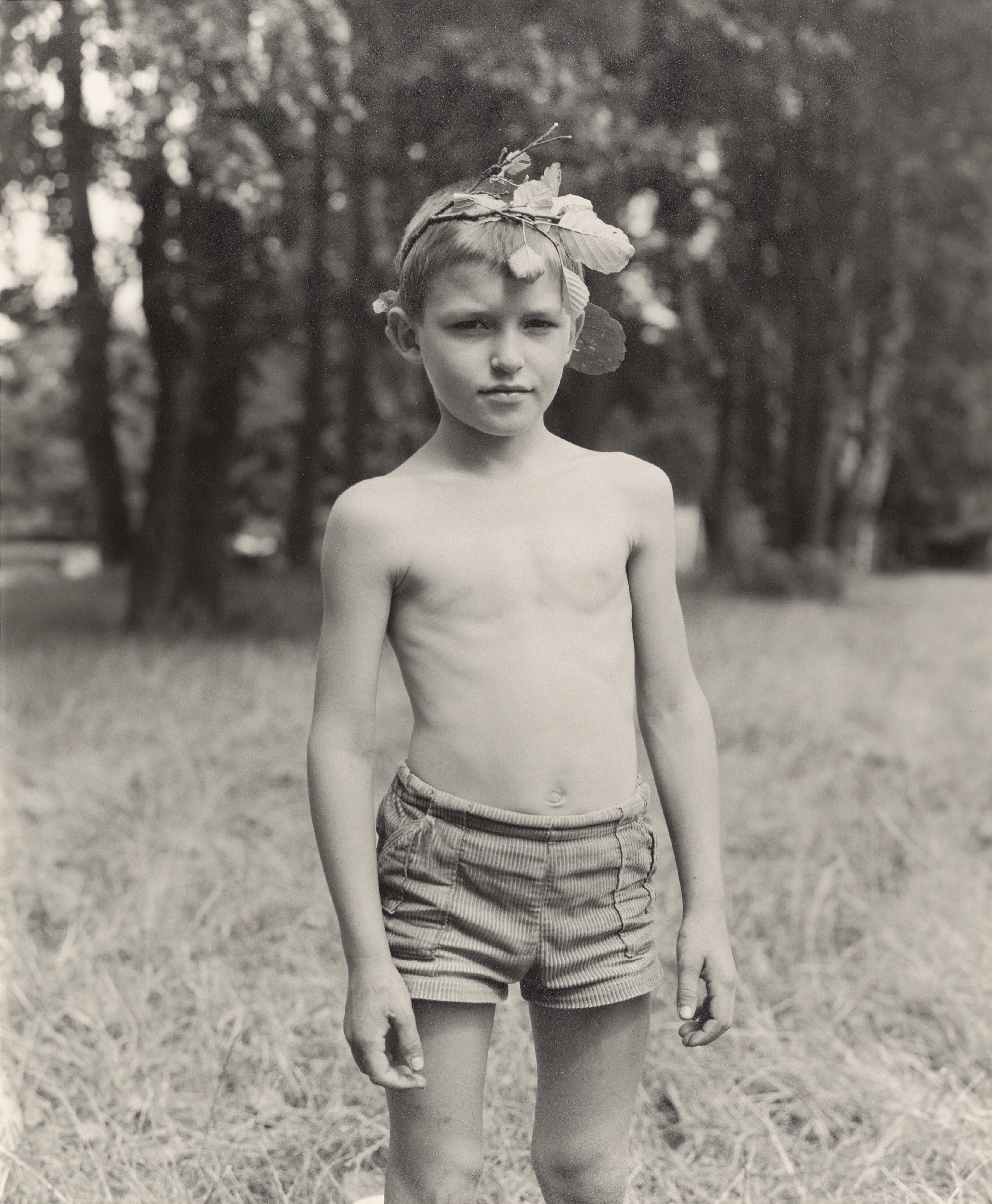 Child at Camp for Children at Chernobyl, Lviv, Ukraine