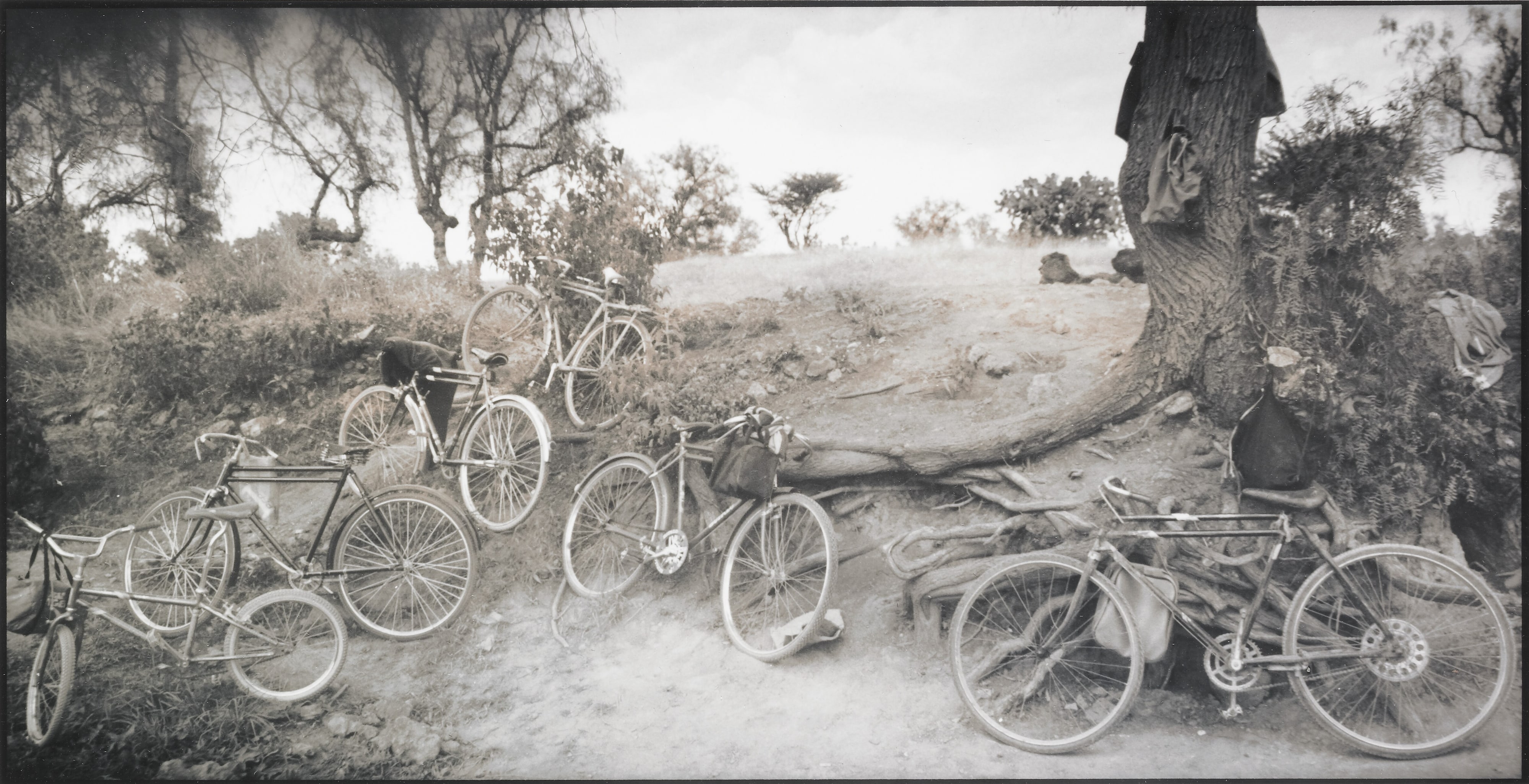 [Bicycles, Teotihuacan, Mexico]