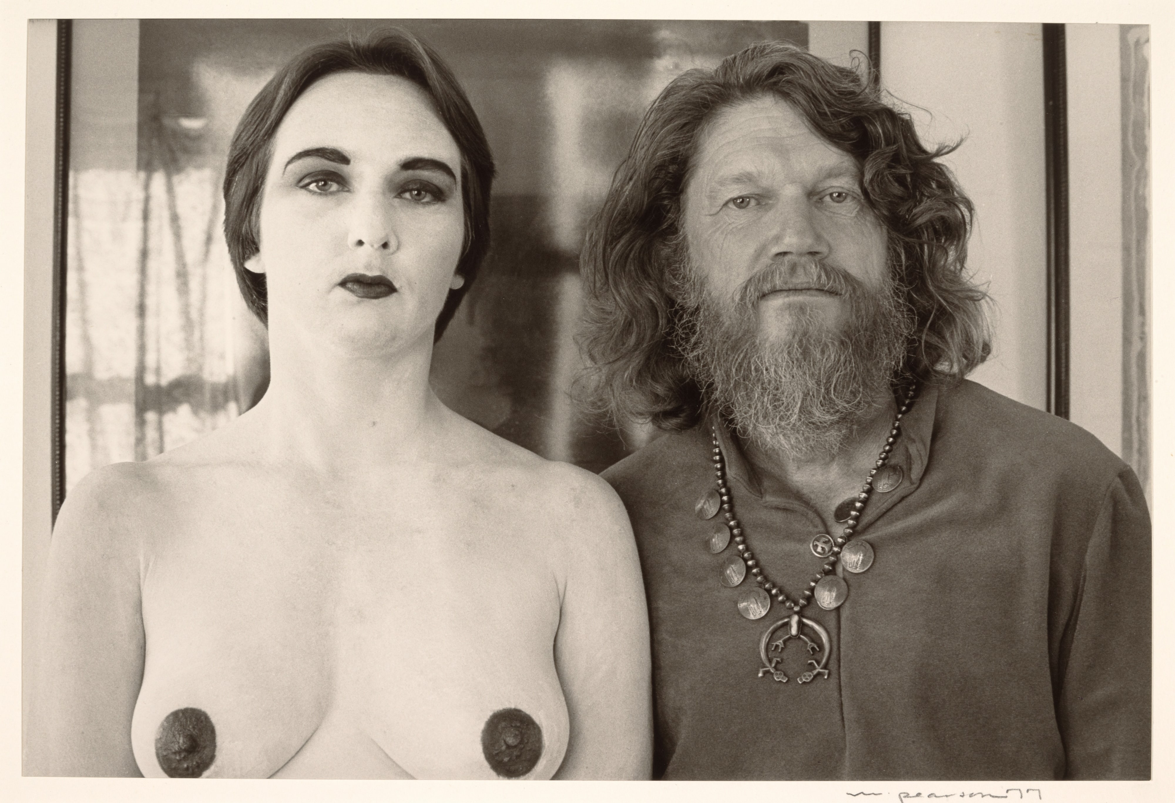 Bill Armstrong, photographer, and Model