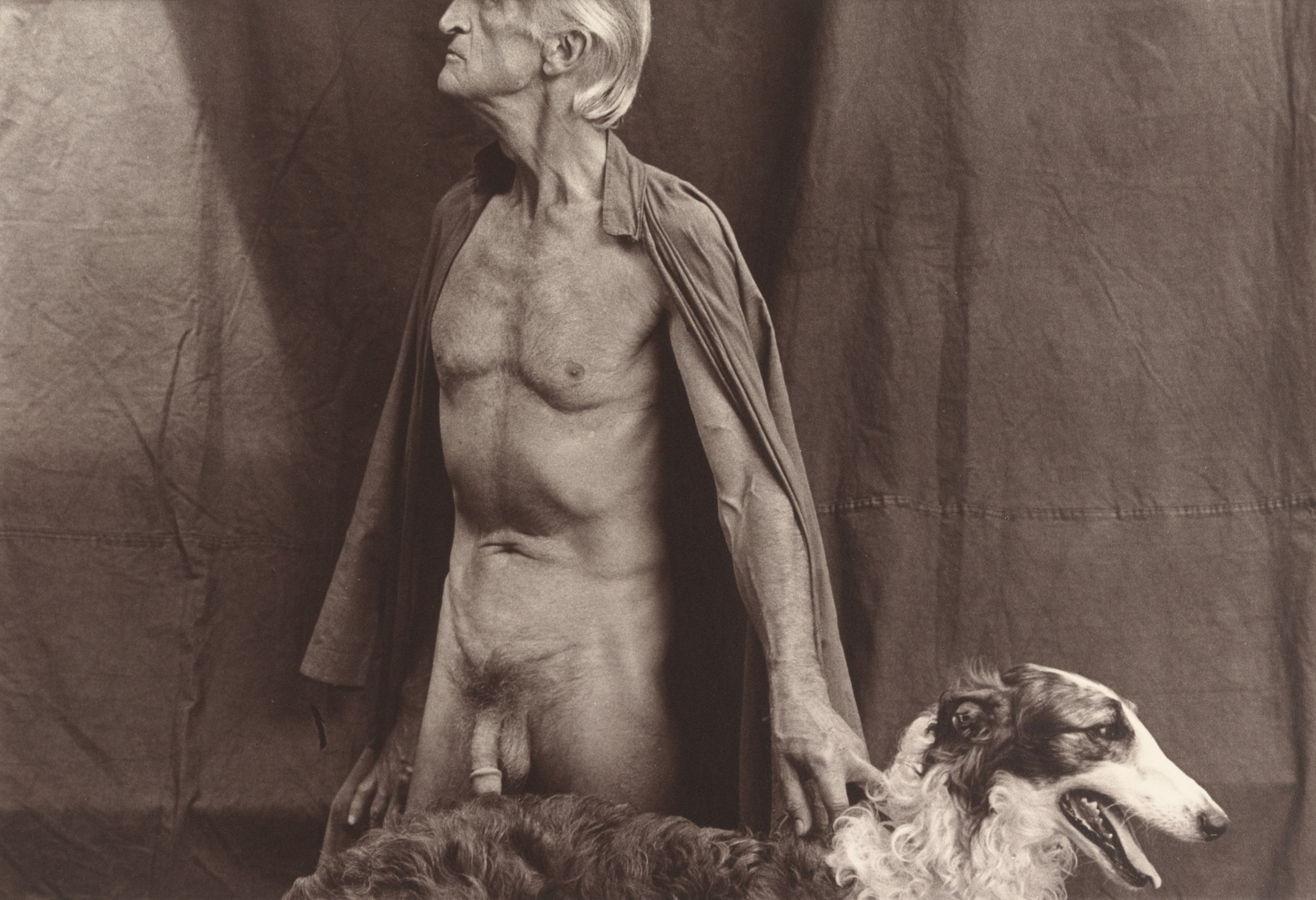 Donald Parker Schoonmaker with Abraham