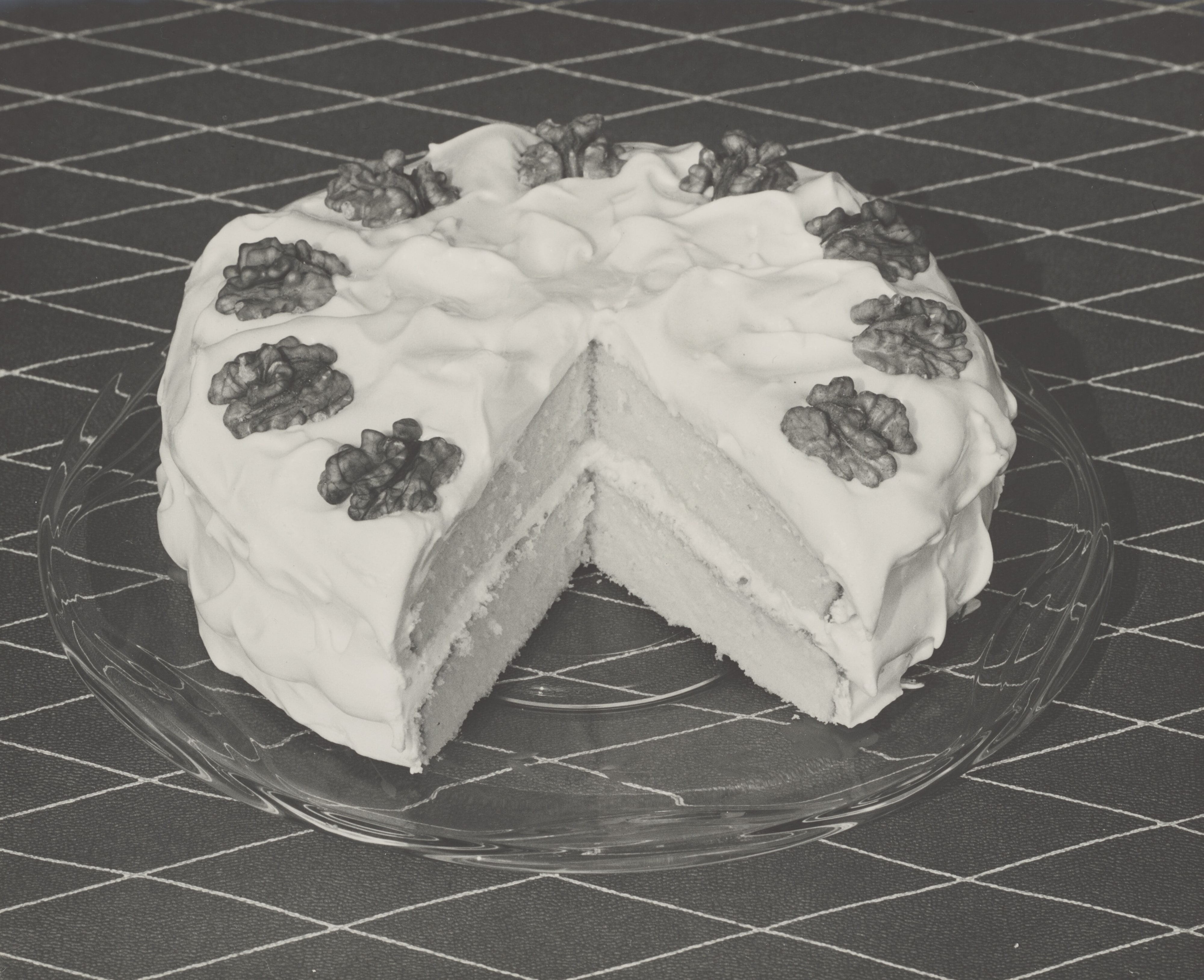 Yellow Cake on Purple Background [separation number 2]