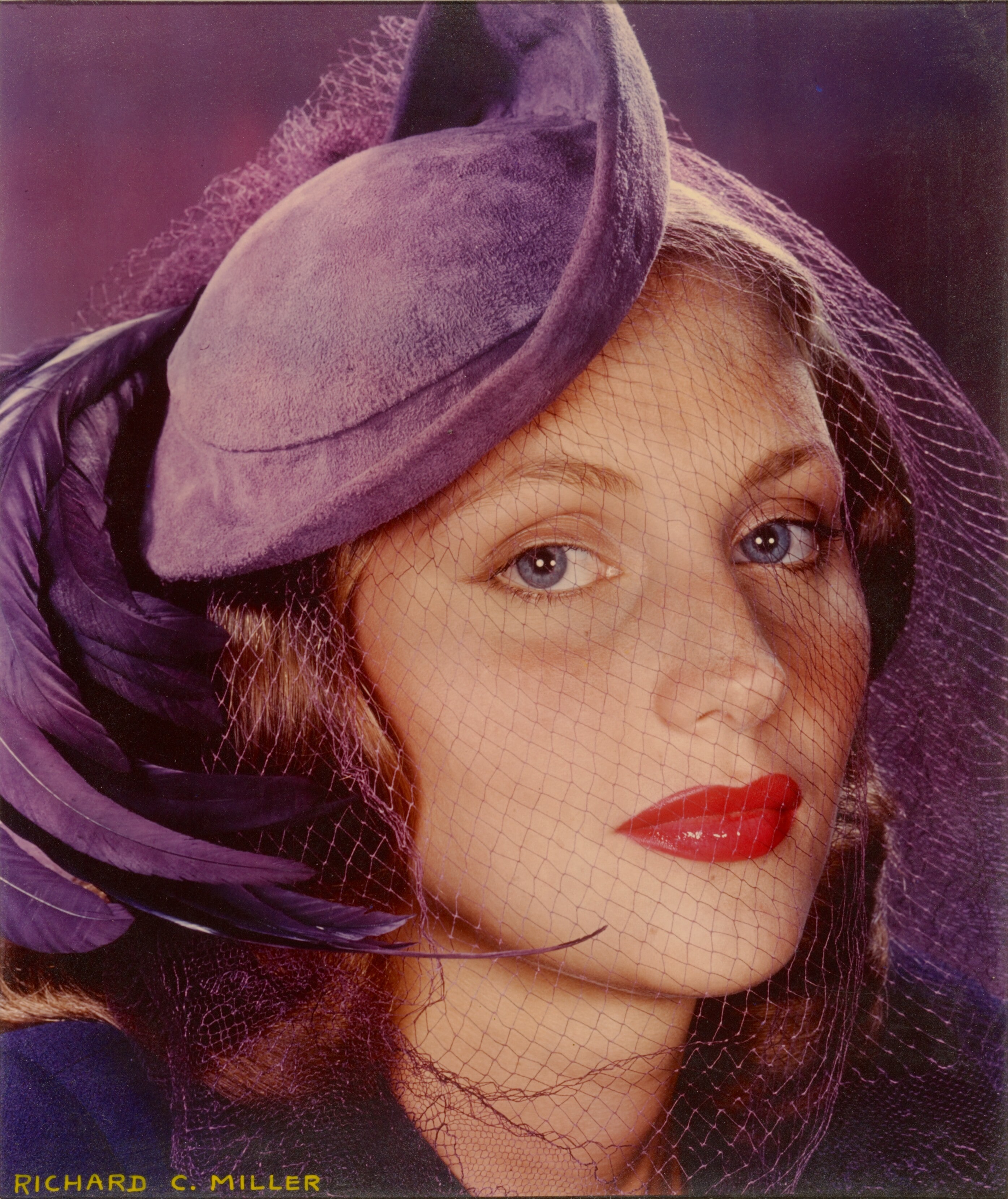 Woman In Purple Hat (Ricki Van Dusen)