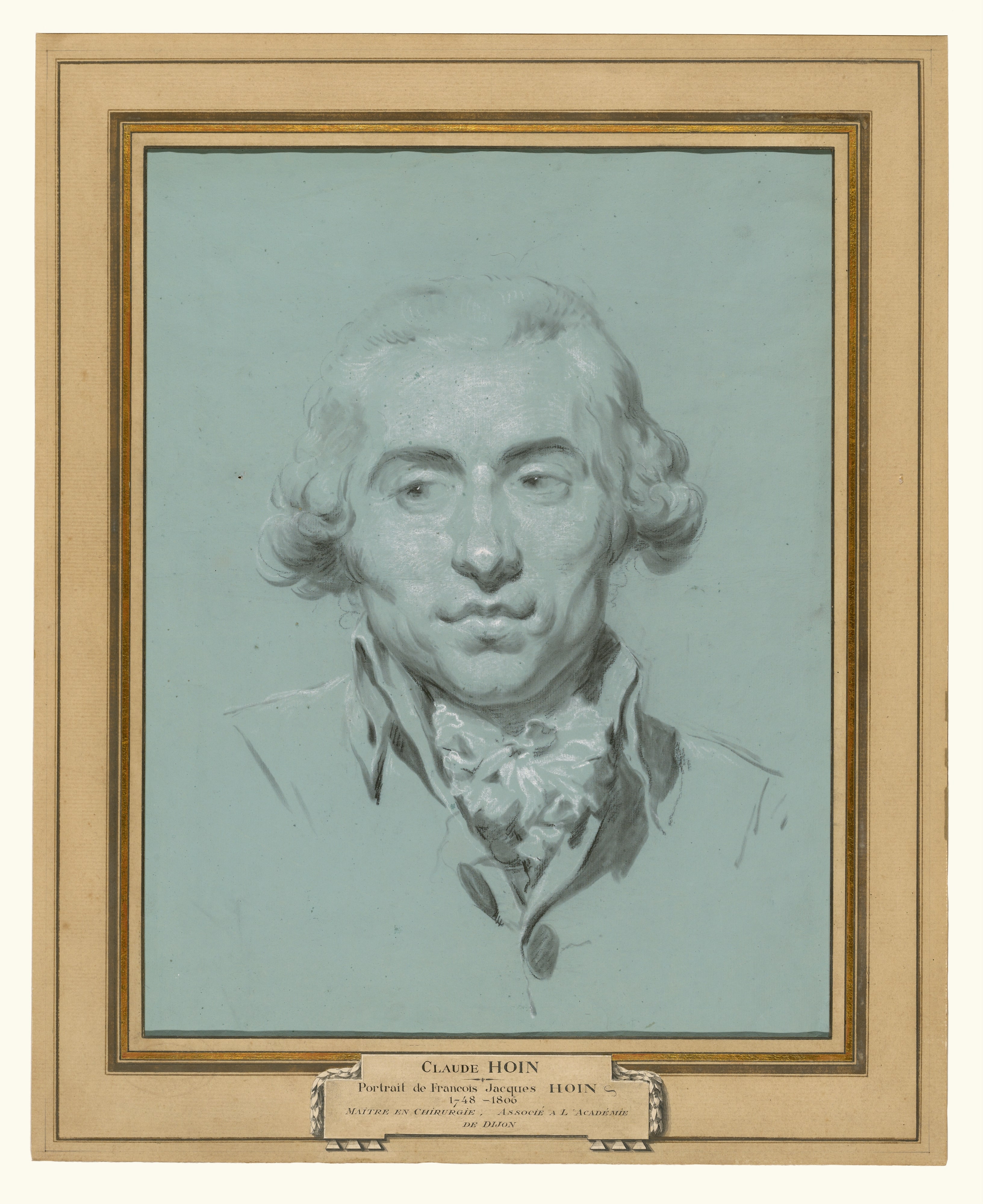 Portrait of François-Jean Hoin (1748 - 1808), the artist's brother