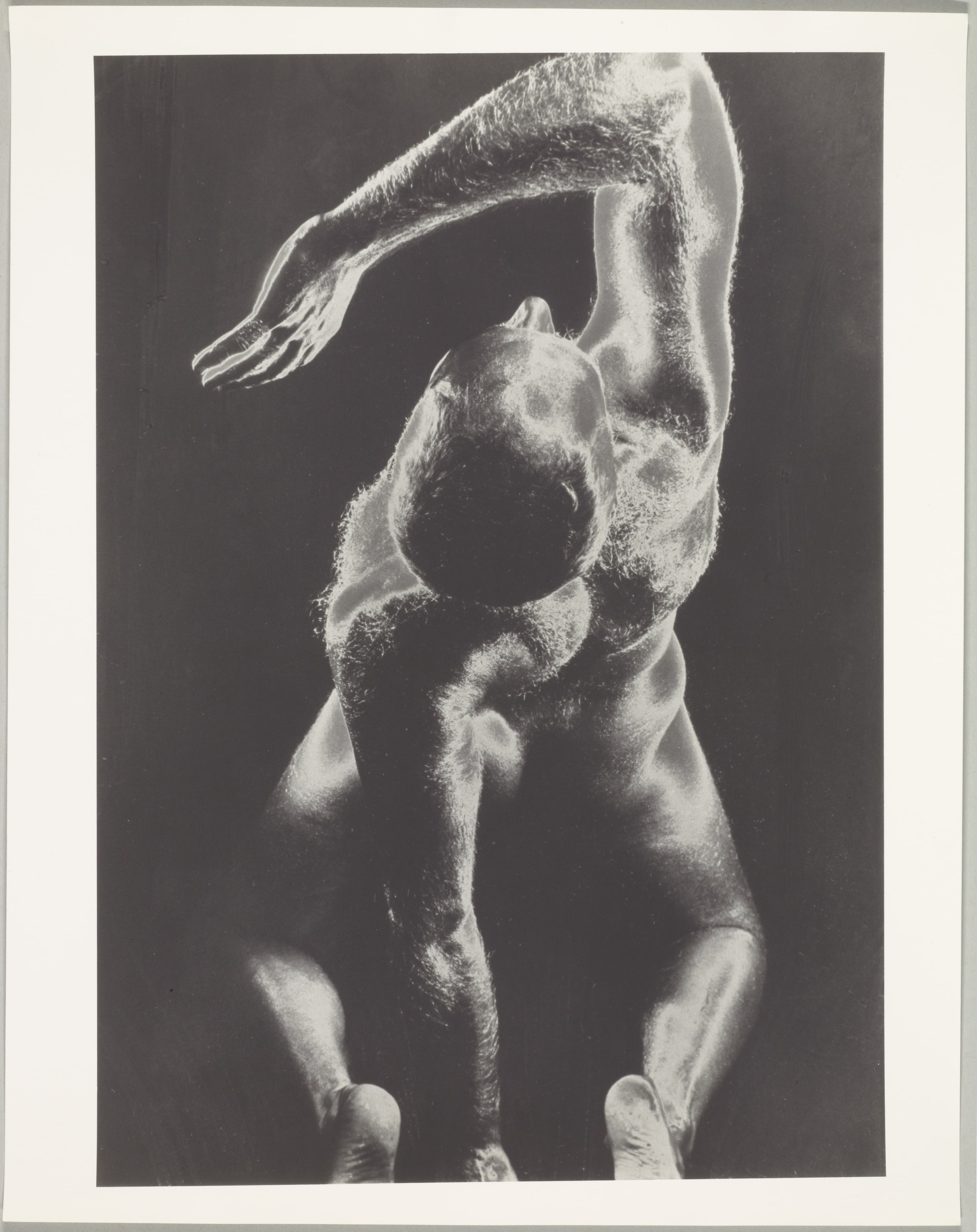 [Solarized Nude in Contorted Position]