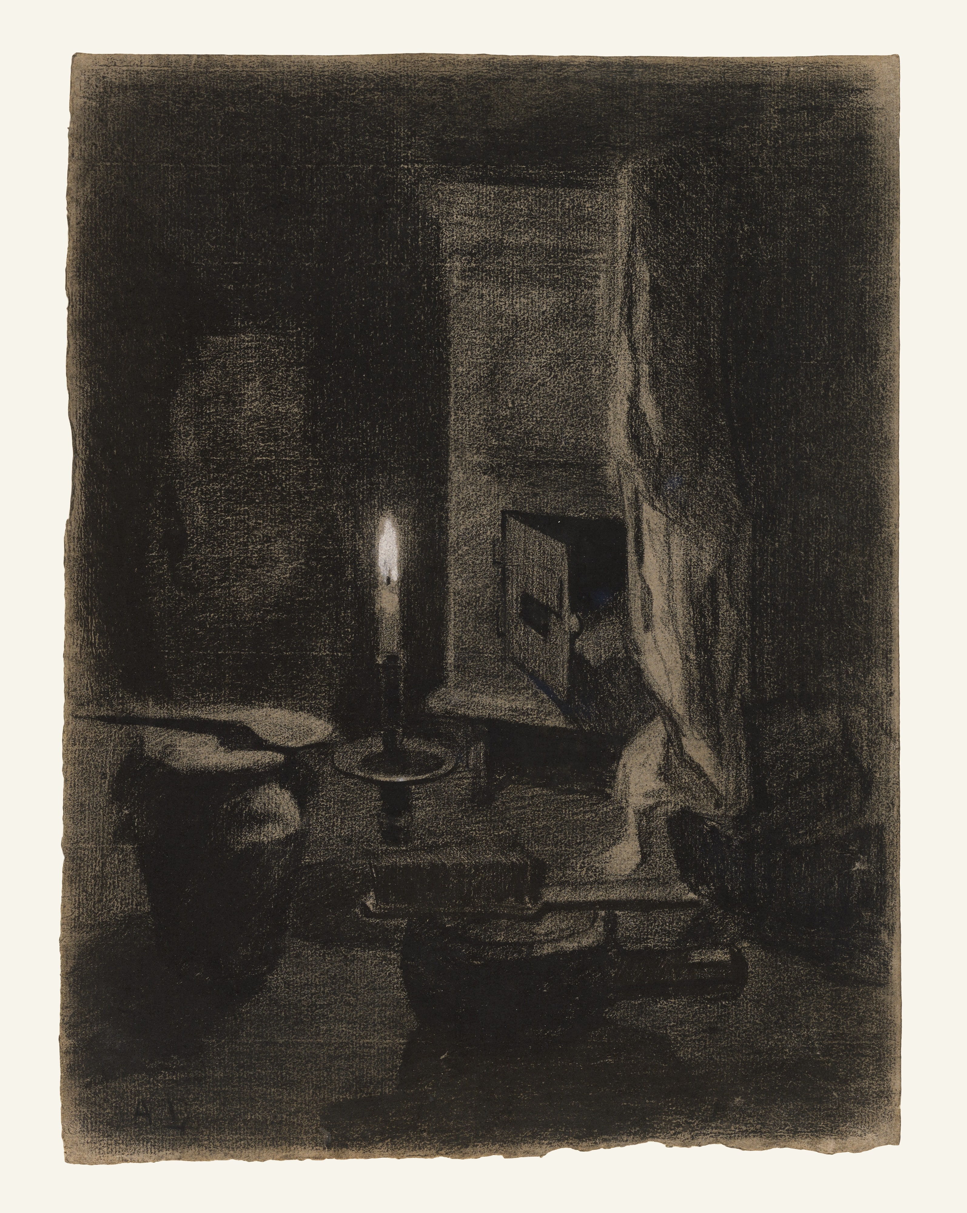 Still Life with Candle
