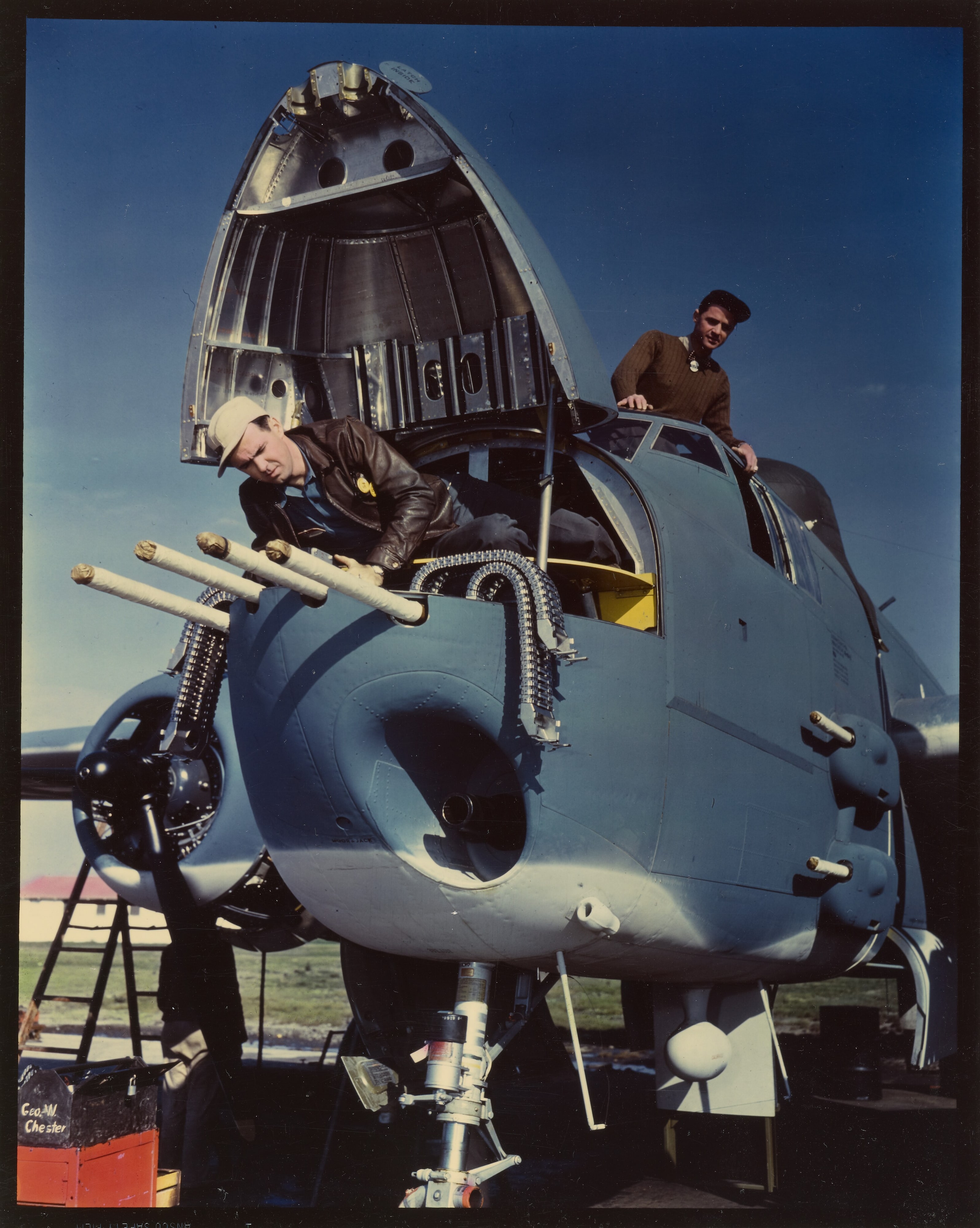 Loading Guns, North American Aviation