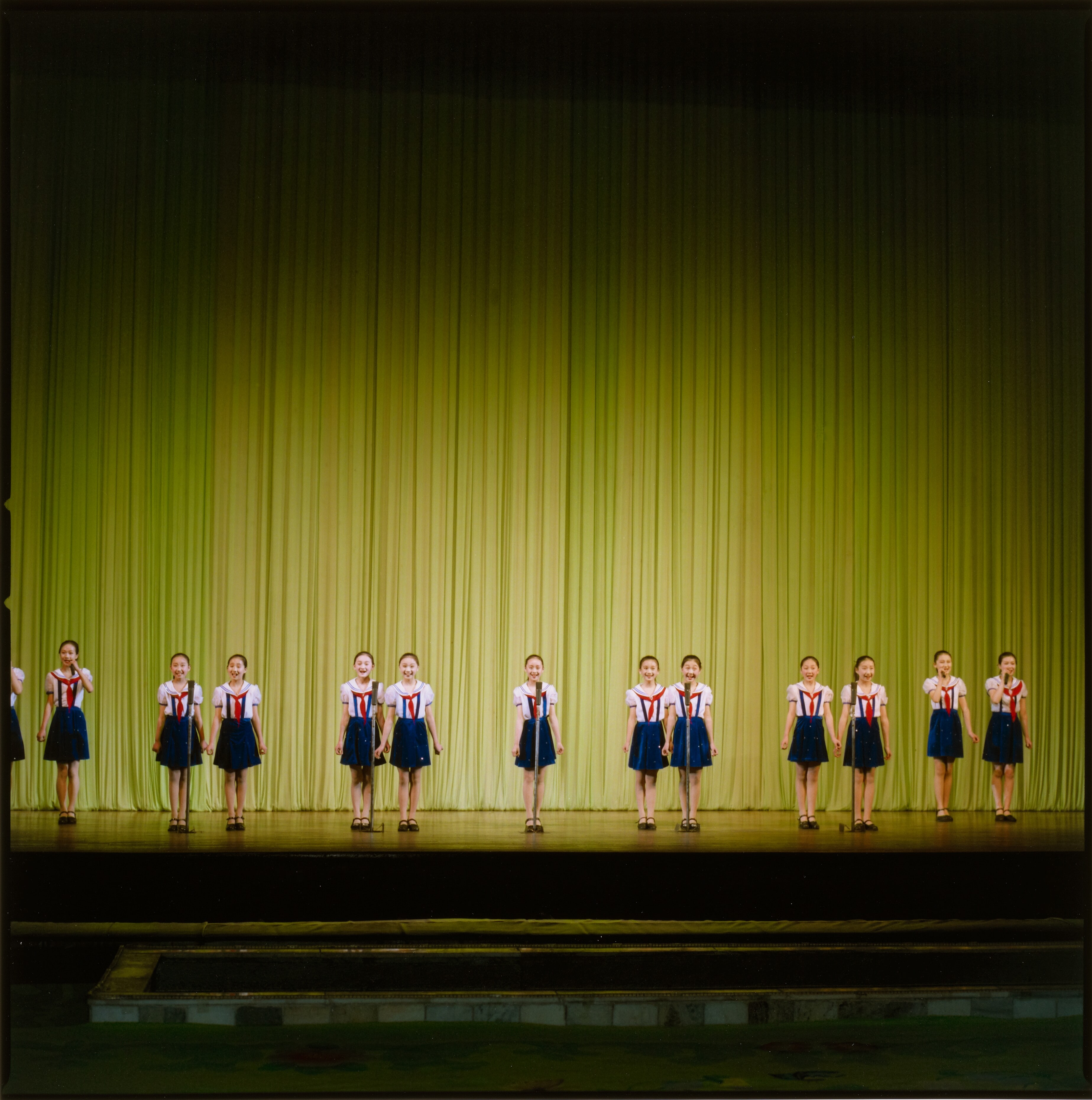 Singers, Mangyondae Schoolchildren's Palace, North Korea