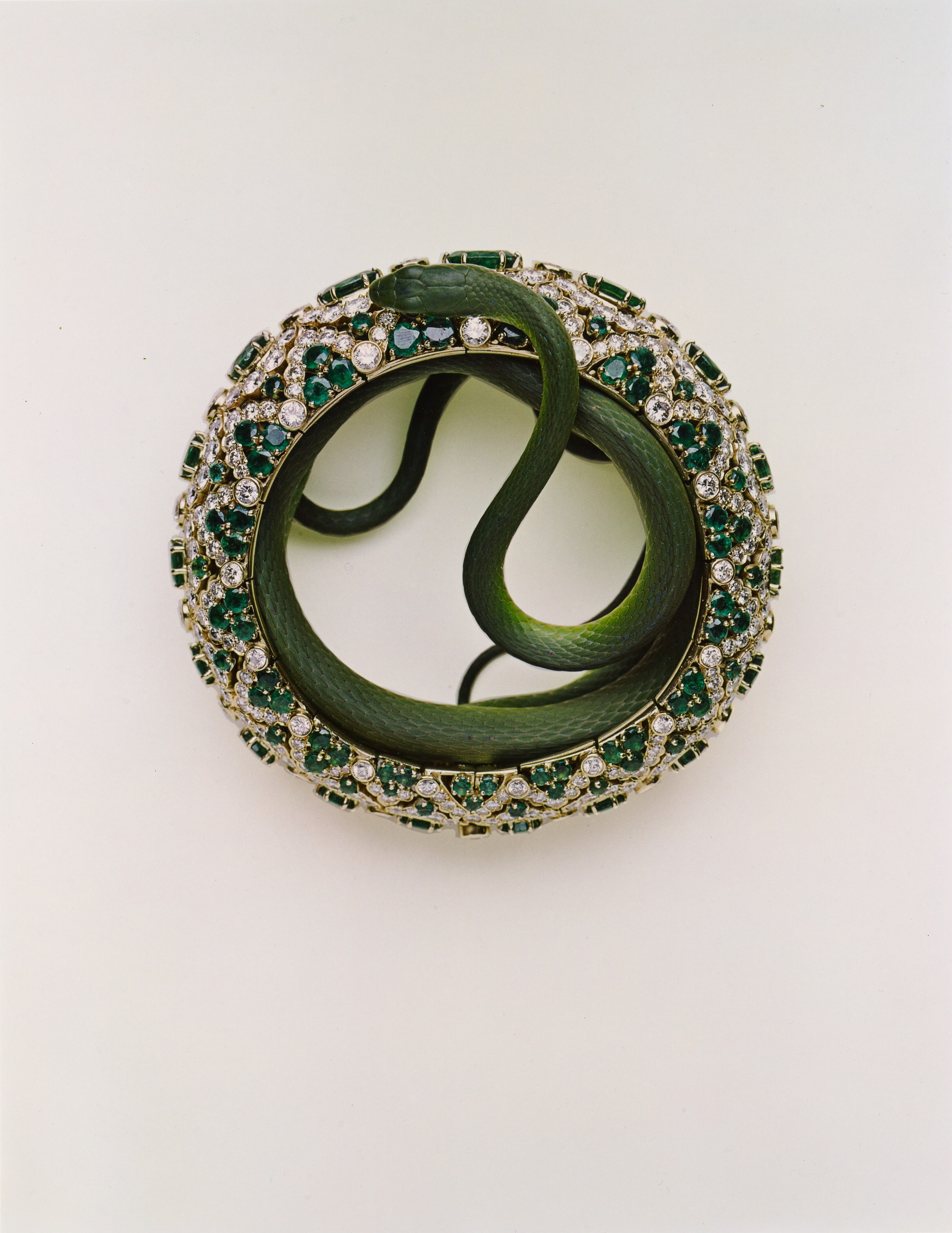 Van Cleef & Arpels Bracelet with Green Snake, New York