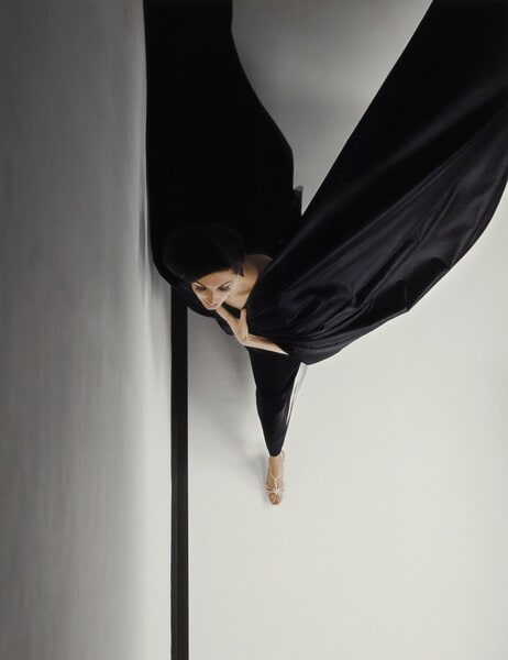 Black Evening Dress in Flight, New York