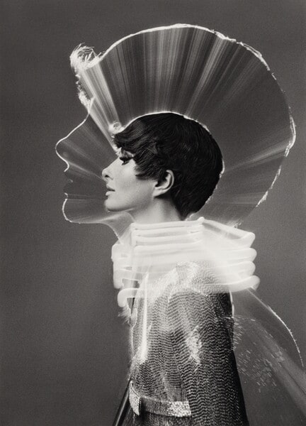 Alberta Tiburzi with Neon Necklace, Paris