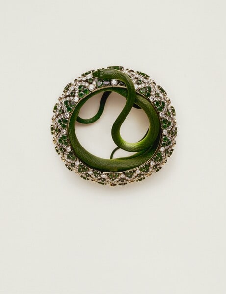 Van Cleef & Arpels Bracelet with Green Snake, New York