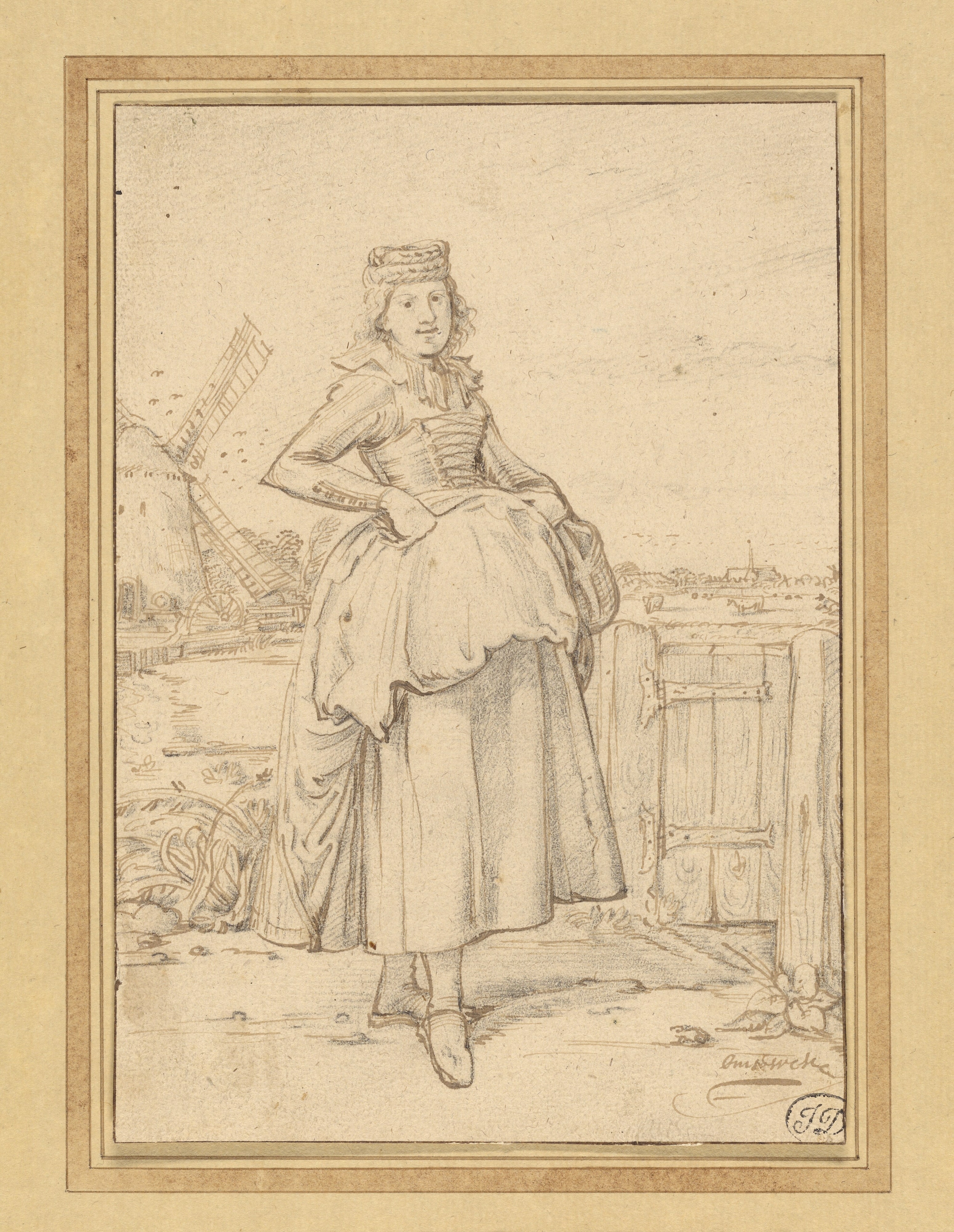 A Peasant Girl from Alkmaar