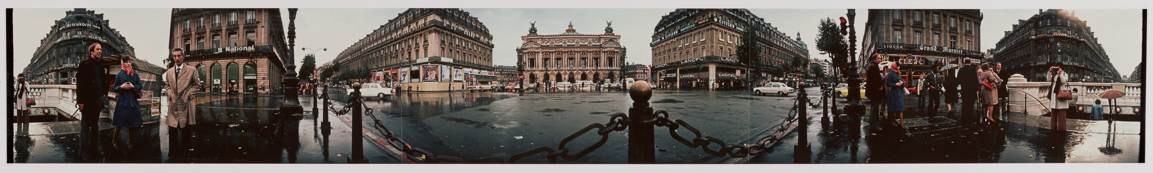 360 Degree Panorama at the Place de la Opera, Paris