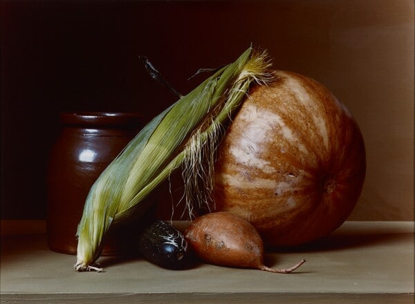 Early American, Still Life with Vegetables