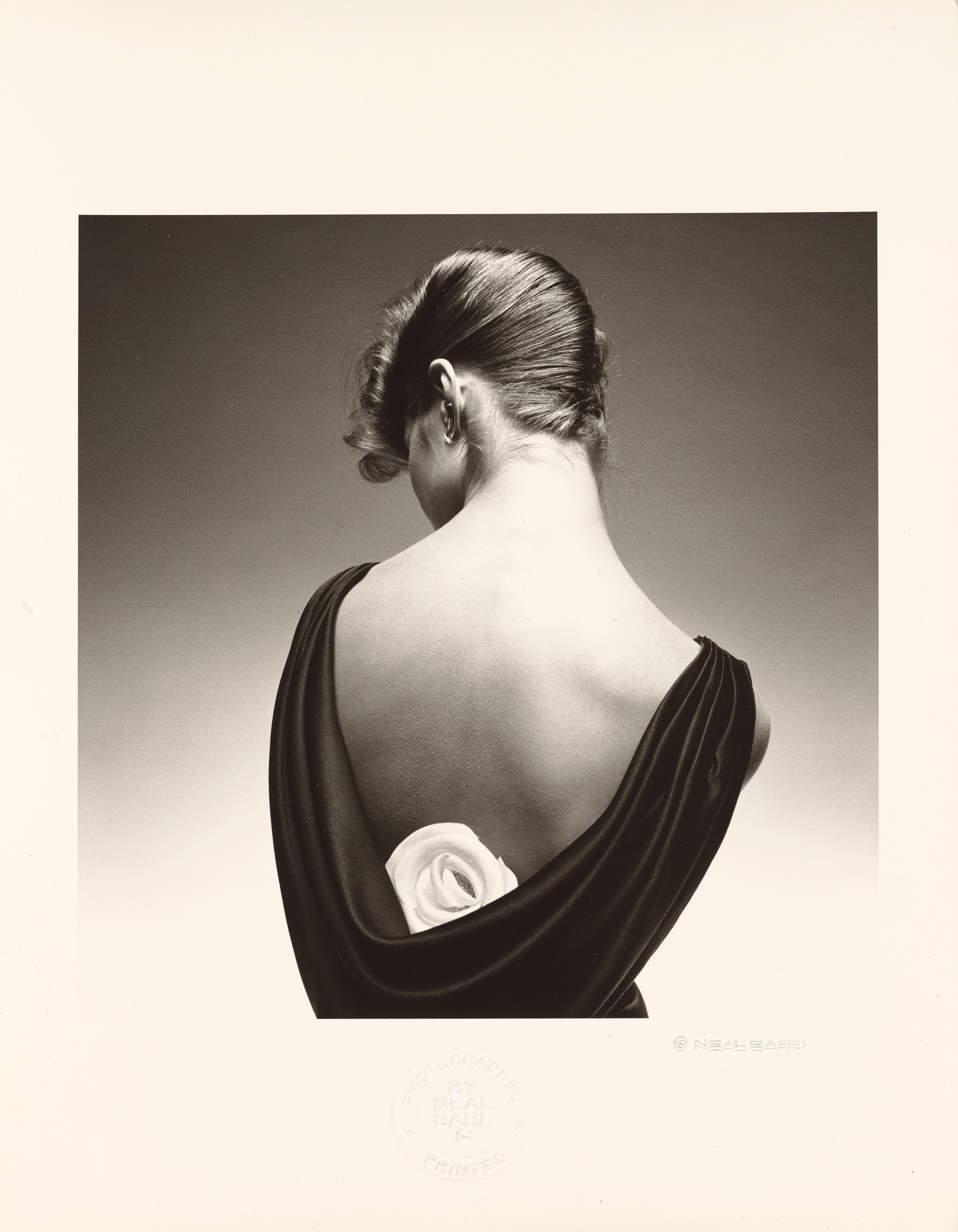 Susan Forristall in Bill Blass
