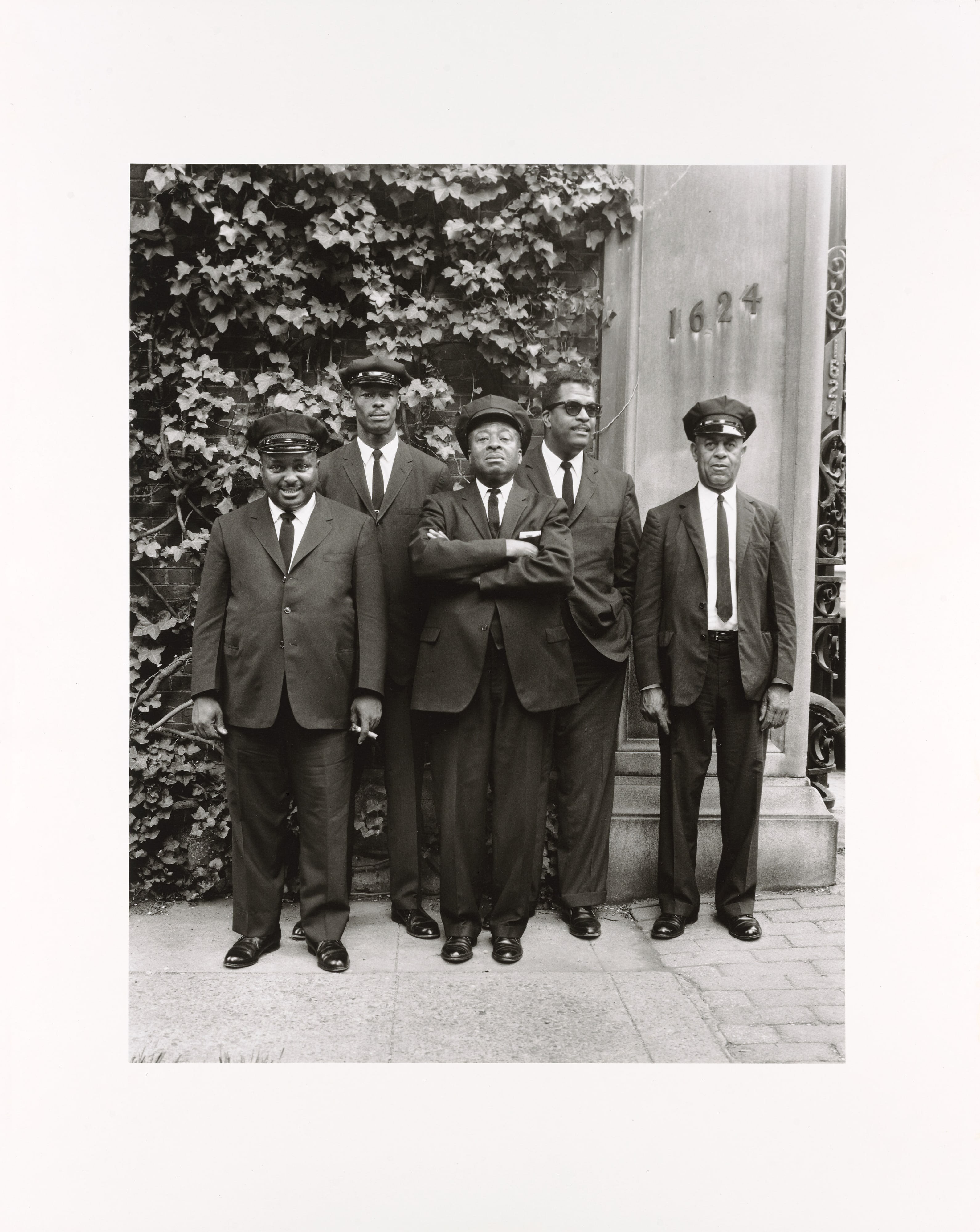Chauffeurs (5 men in suits), Washington D.C.